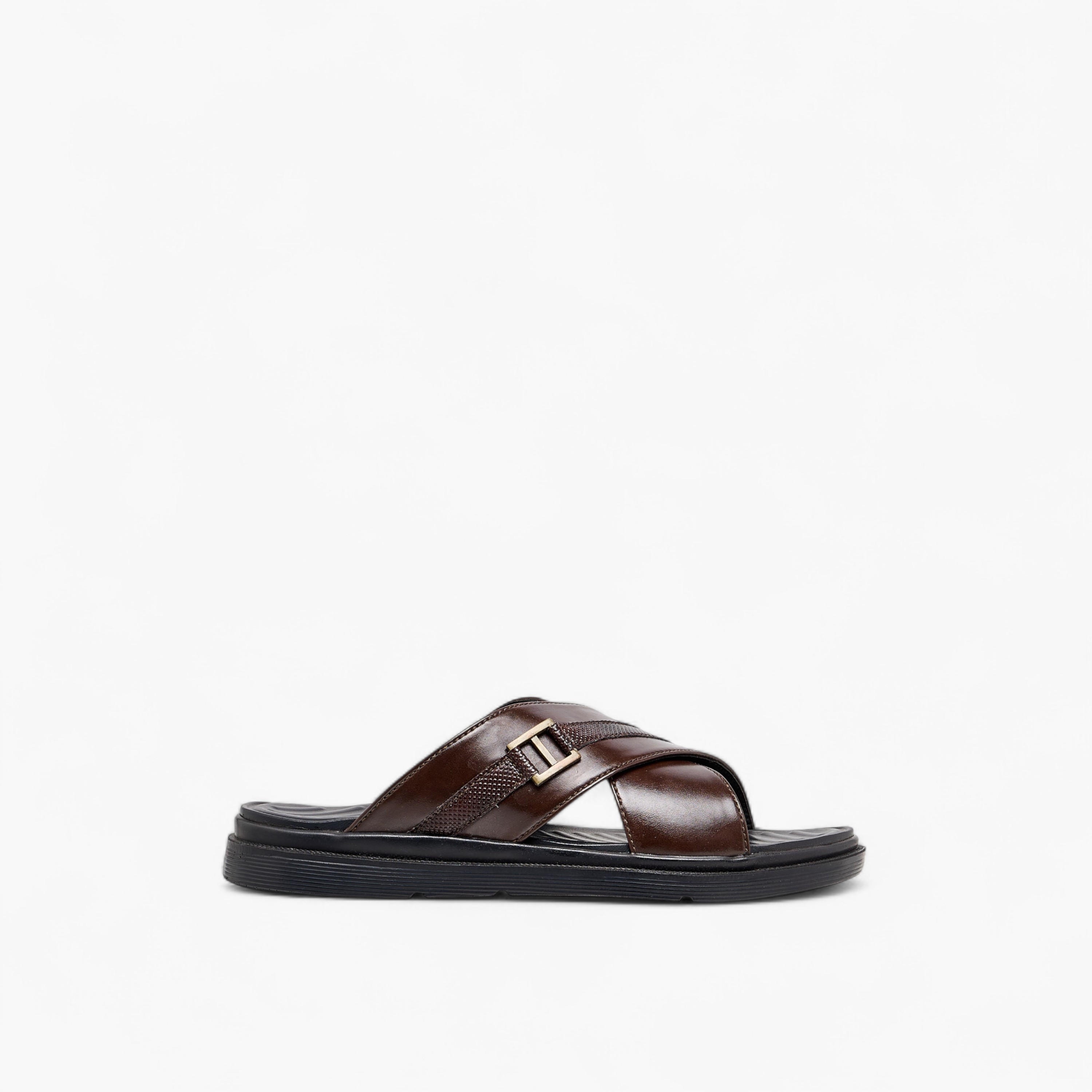 صندل مريح سهل الارتداء بحزام متقاطع من أل بي أل من شو إكسبريس-men-shoes-sandals-image-3