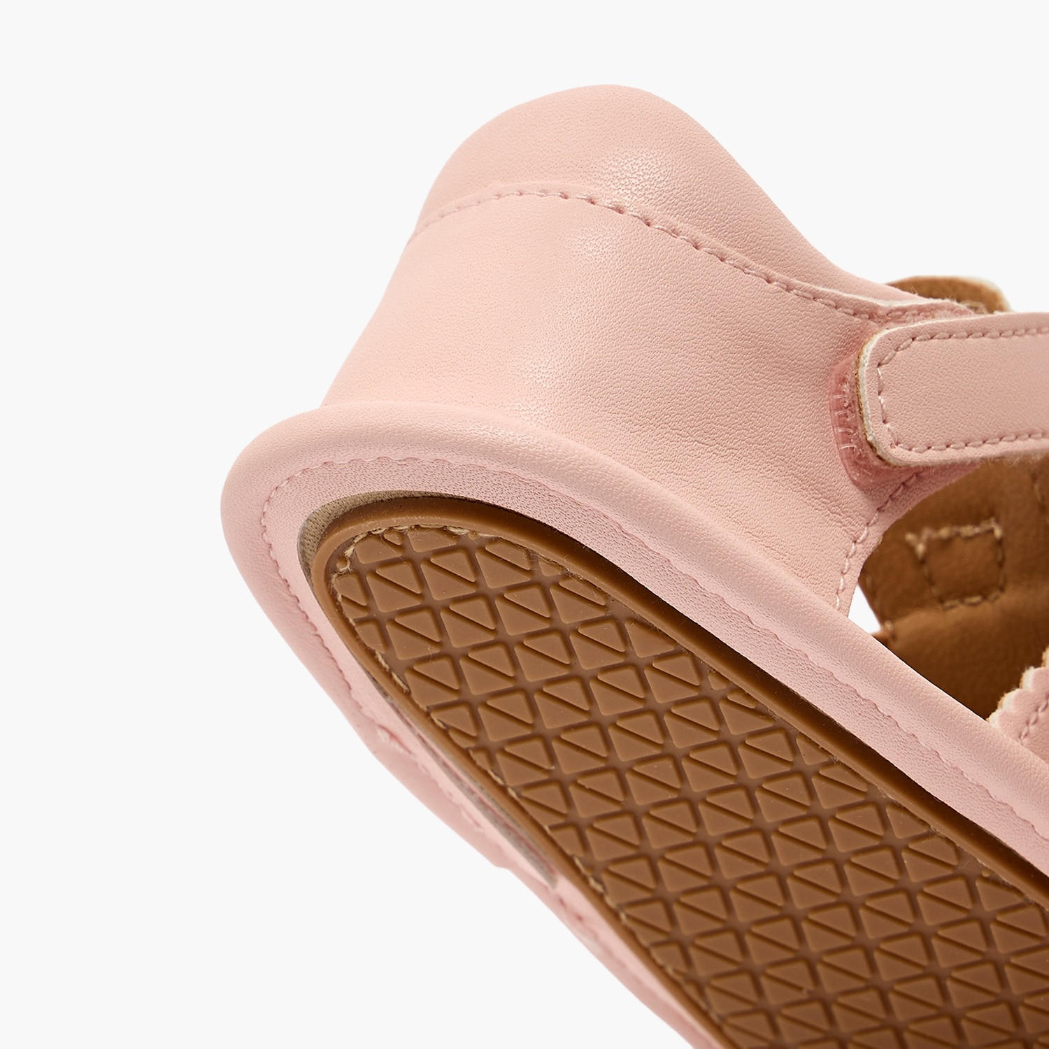 Barefeet Booties with Hook & Loop Closure-baby-girls-shoes-booties-image-5