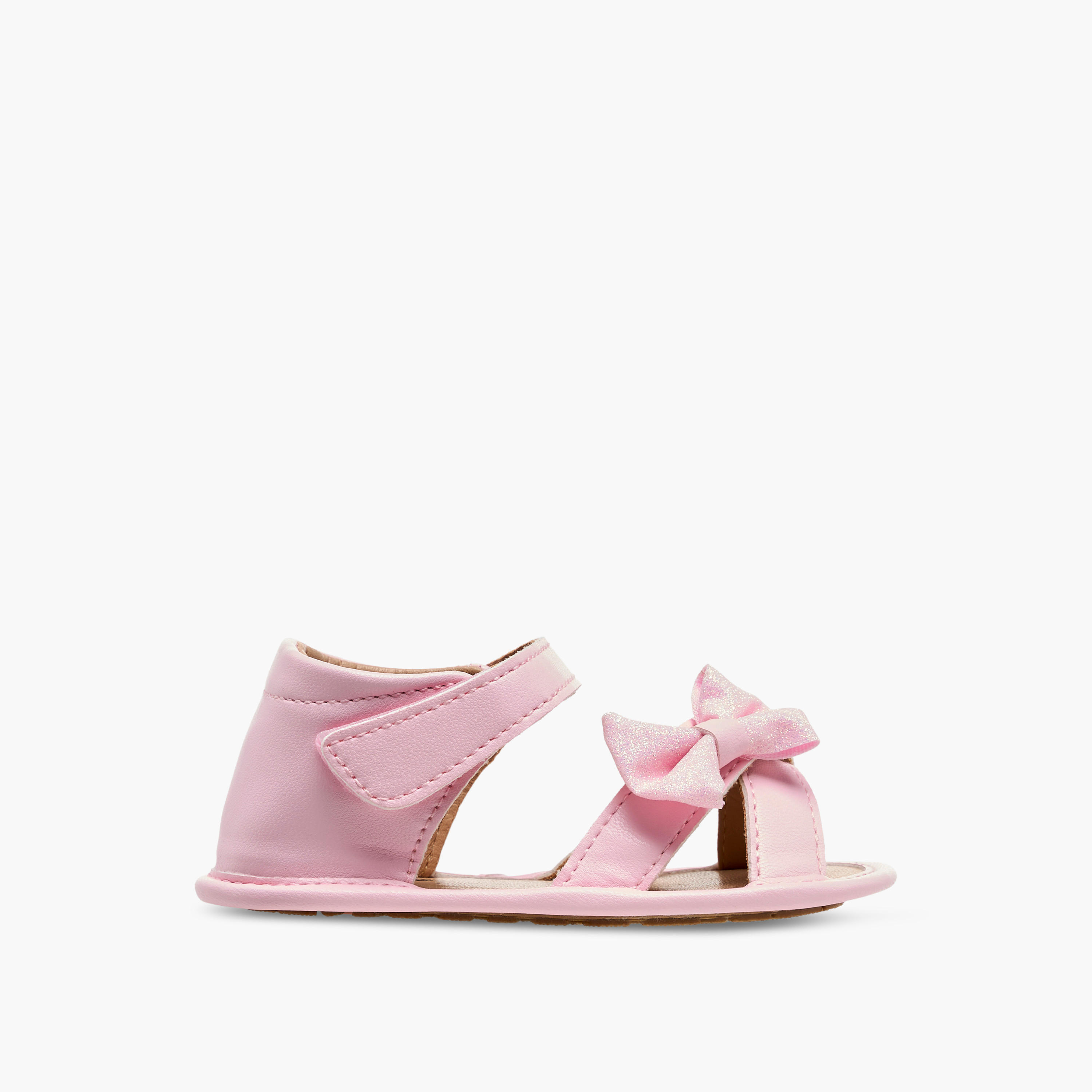 حذاء أطفال بفيونكة من بيرفيت-baby-girls-shoes-booties-image-3