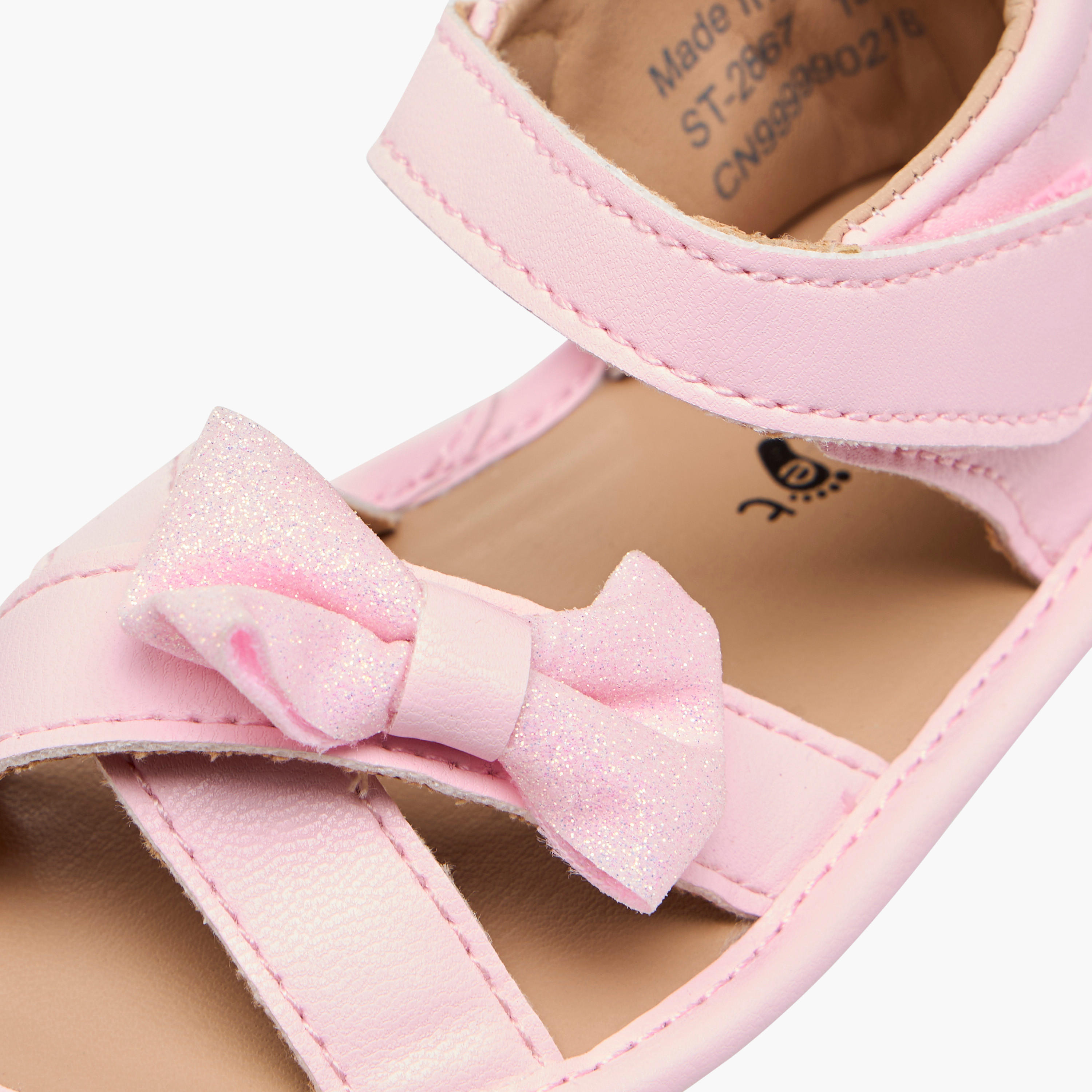 حذاء أطفال بفيونكة من بيرفيت-baby-girls-shoes-booties-image-4