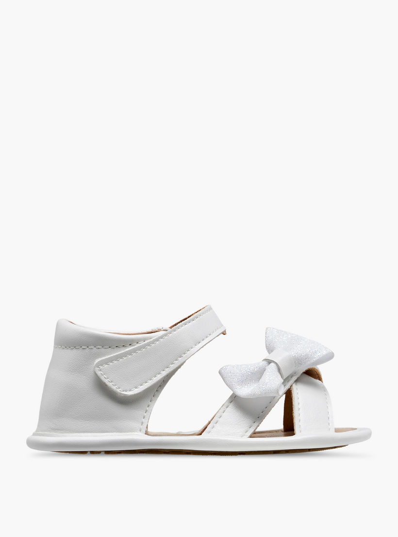Barefeet Booties with Bow Accent-baby-girls-shoes-booties-image-3