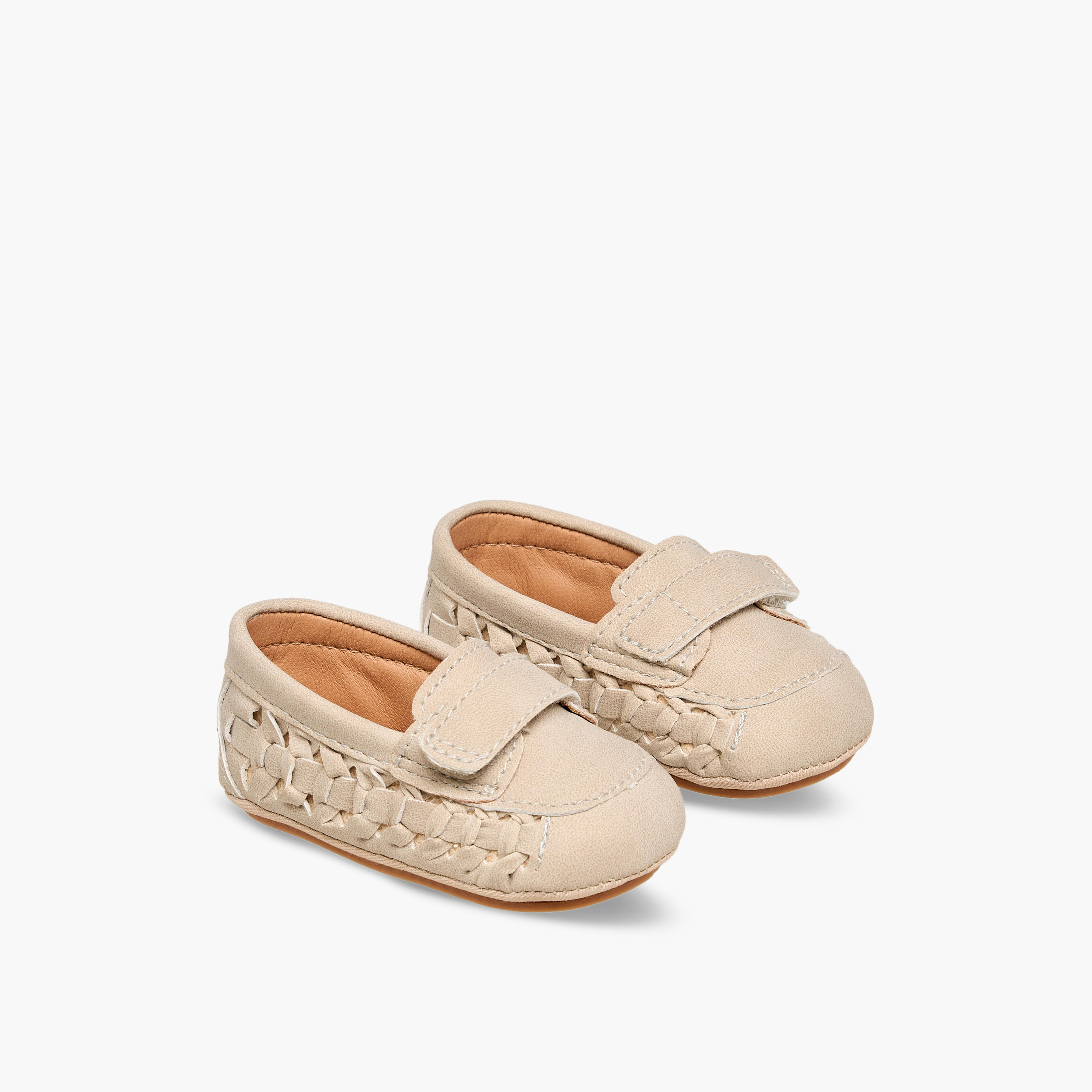 Barefeet Textured Slip-On Booties-baby-boys-shoes-booties-image-1