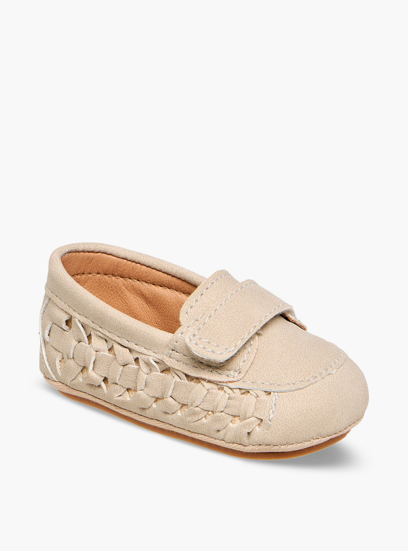 Barefeet Textured Slip-On Booties-baby-boys-shoes-booties-image-2