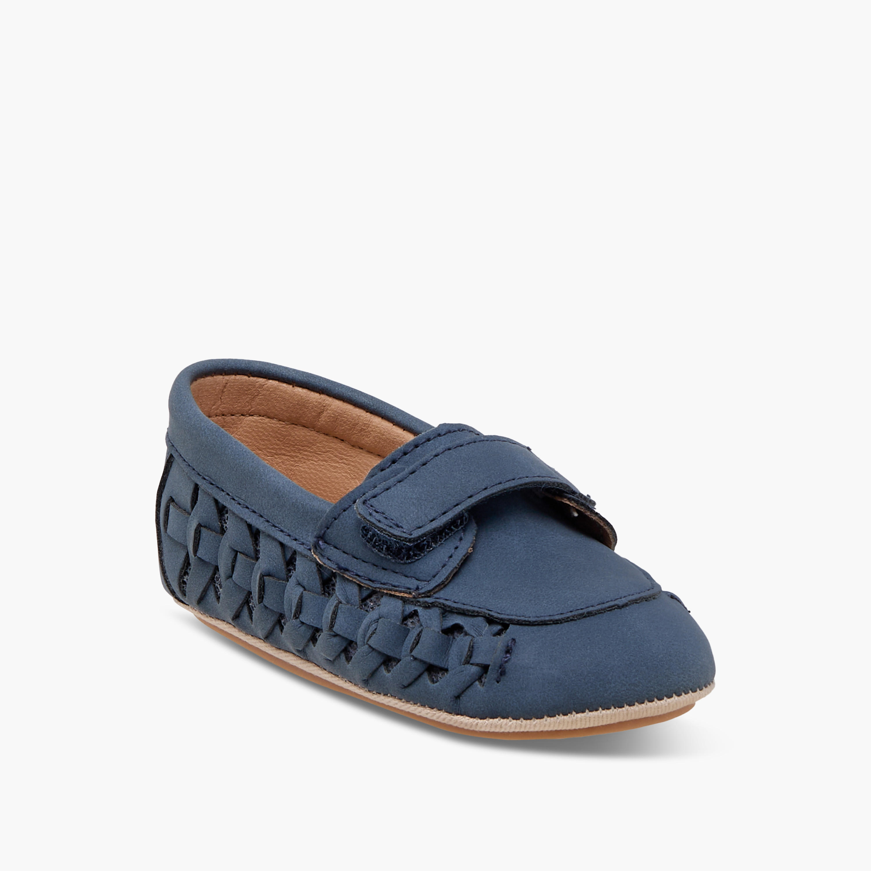 Barefeet Textured Slip-On Booties-baby-boys-shoes-booties-image-2