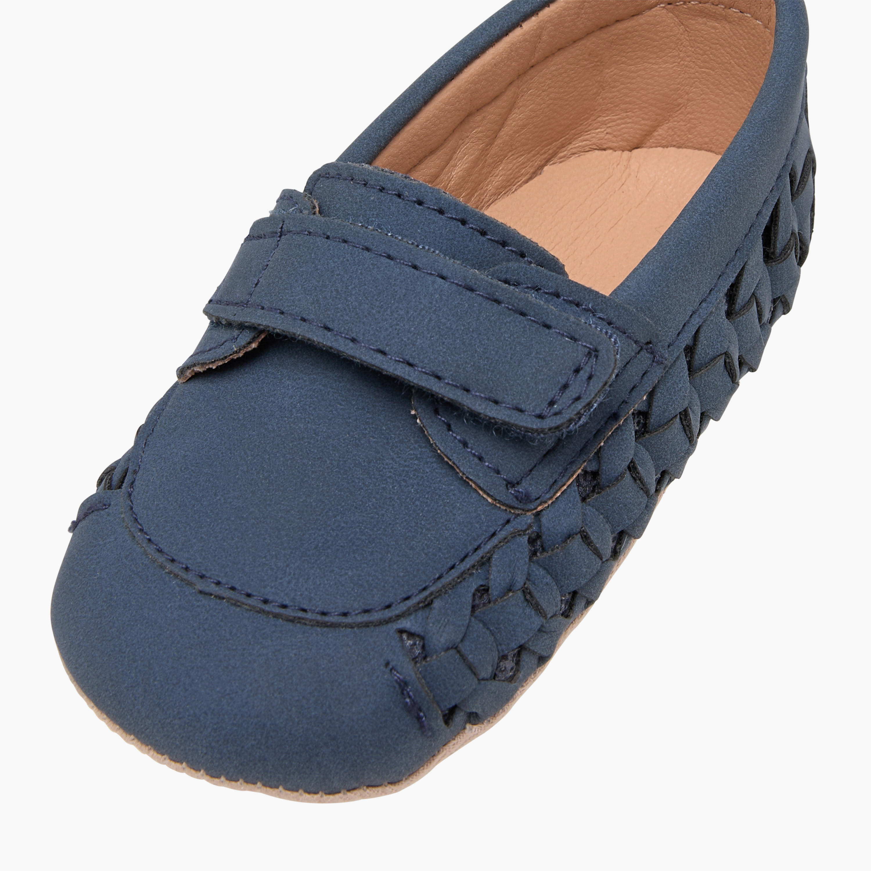 Barefeet Textured Slip-On Booties-baby-boys-shoes-booties-image-4