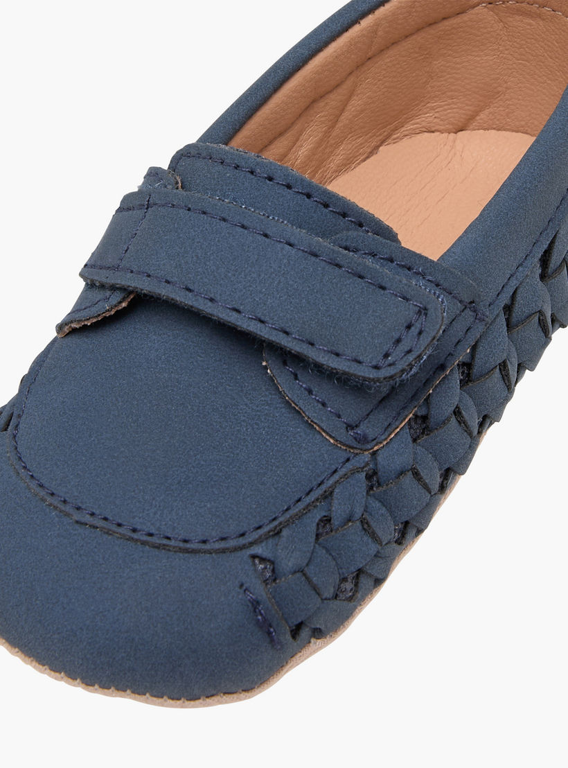 Barefeet Textured Slip-On Booties-baby-boys-shoes-booties-image-4