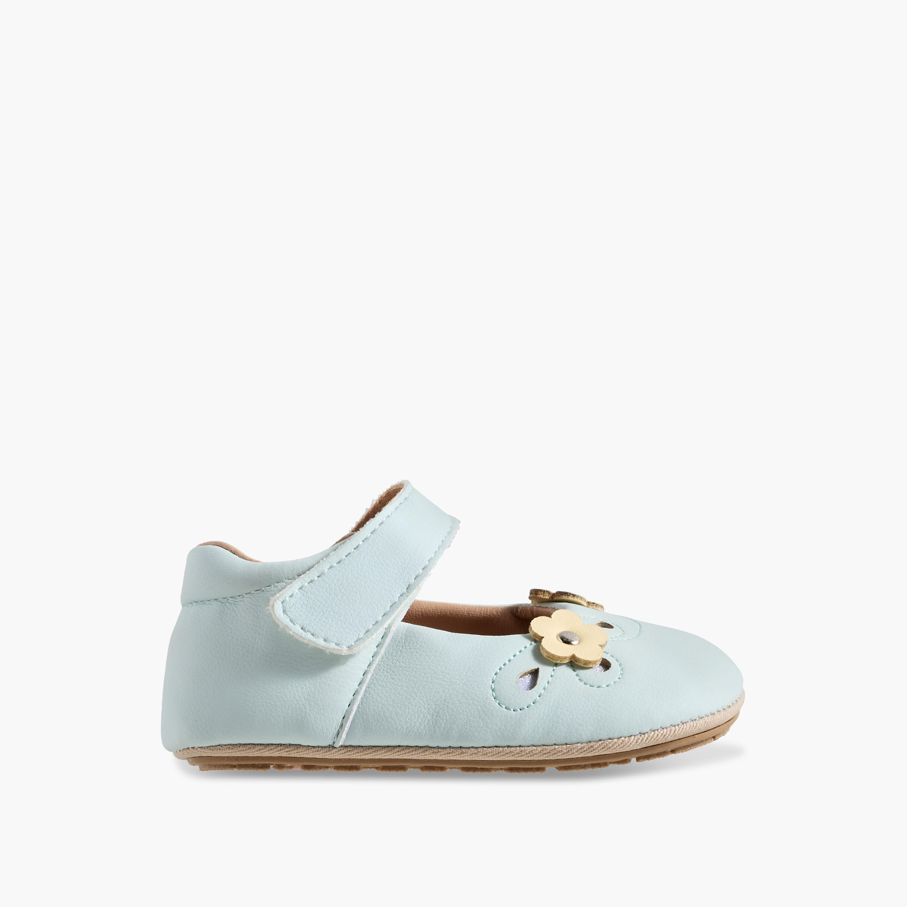 حذاء ماري جين بشريط إغلاق لاصق من بيرفيت-baby-girls-shoes-booties-image-3