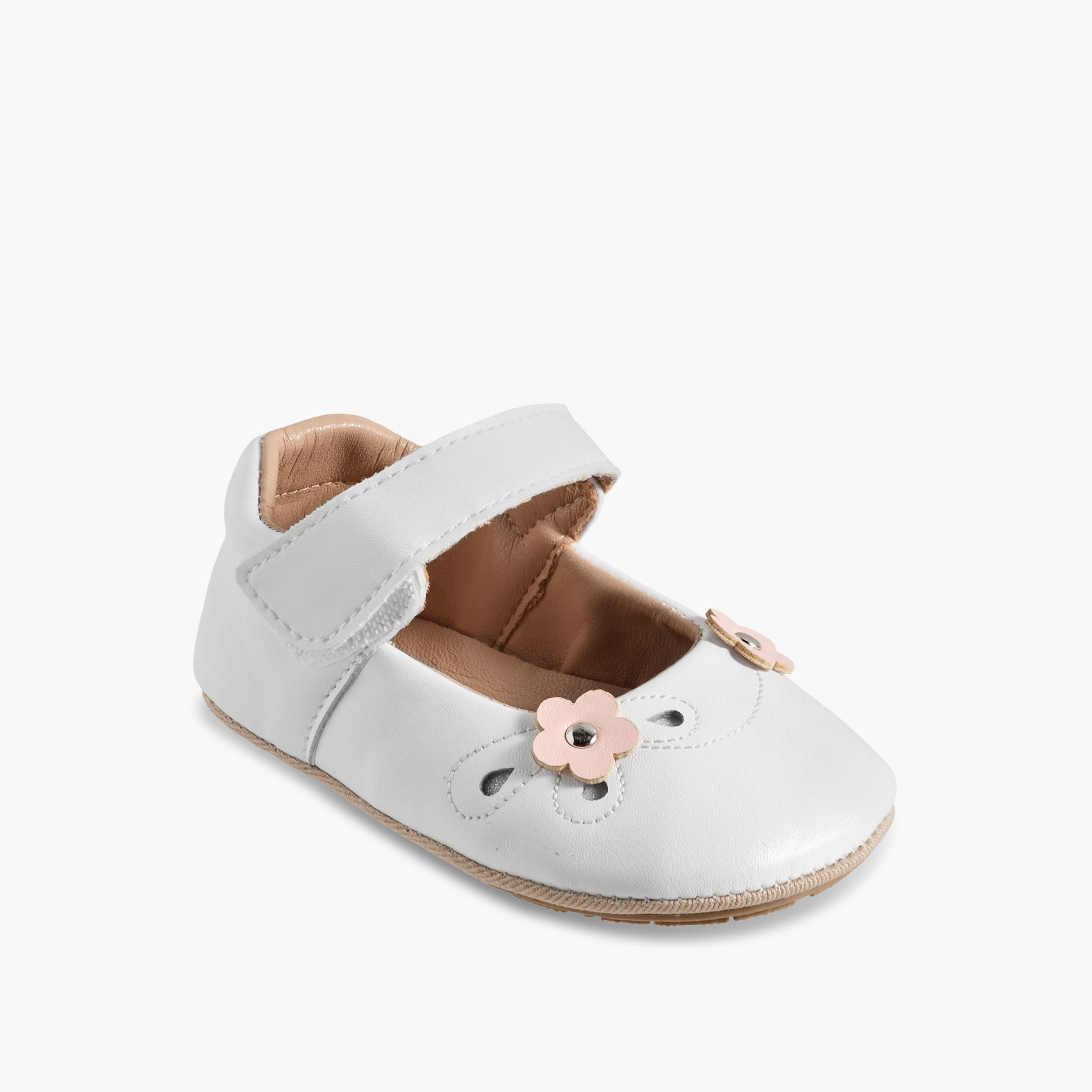حذاء ماري جين بشريط إغلاق لاصق من بيرفيت-baby-girls-shoes-booties-image-2