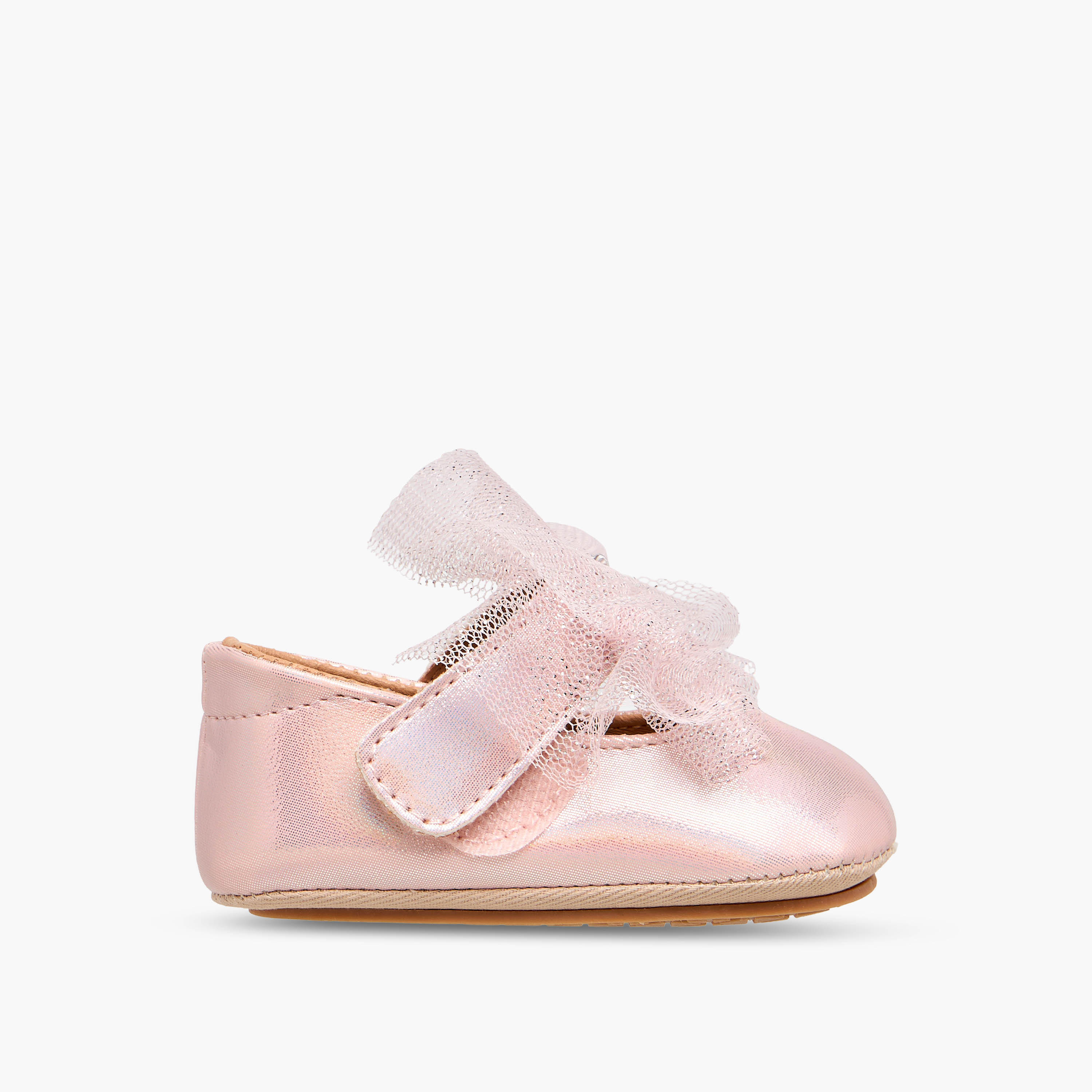 حذاء أطفال بفيونكة من بيرفيت-baby-girls-shoes-booties-image-3