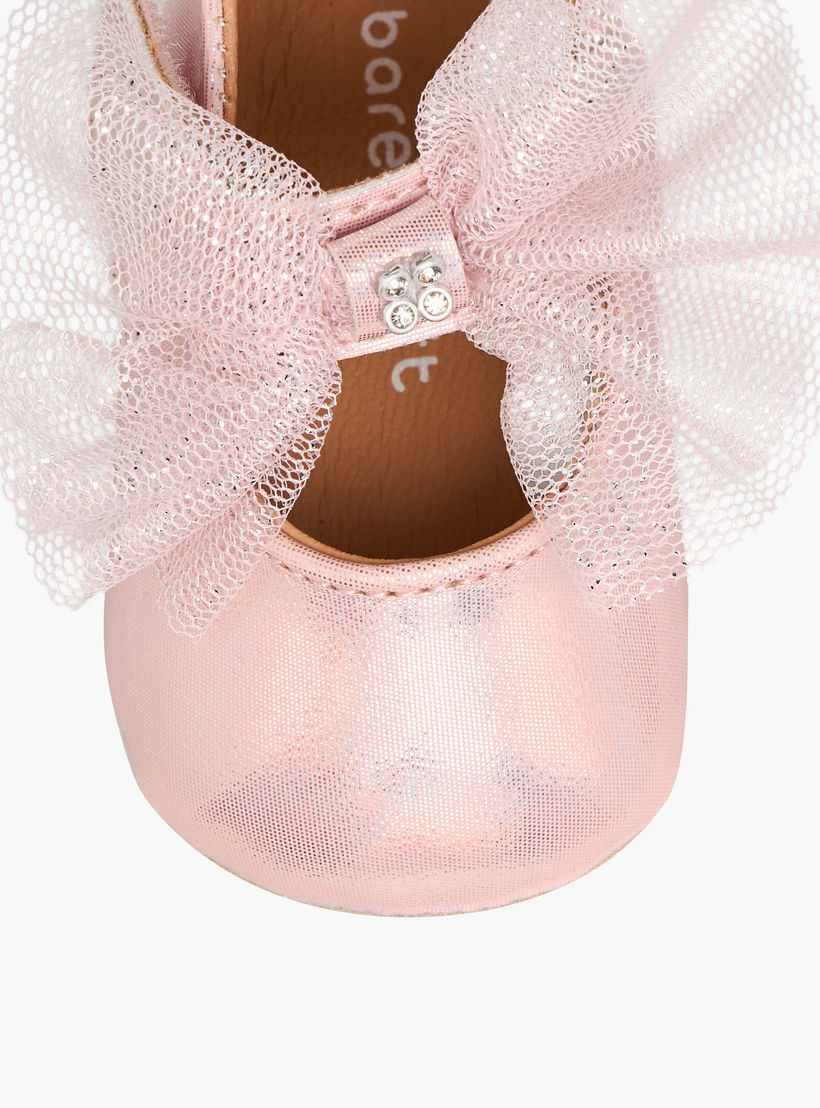 حذاء أطفال بفيونكة من بيرفيت-baby-girls-shoes-booties-image-4