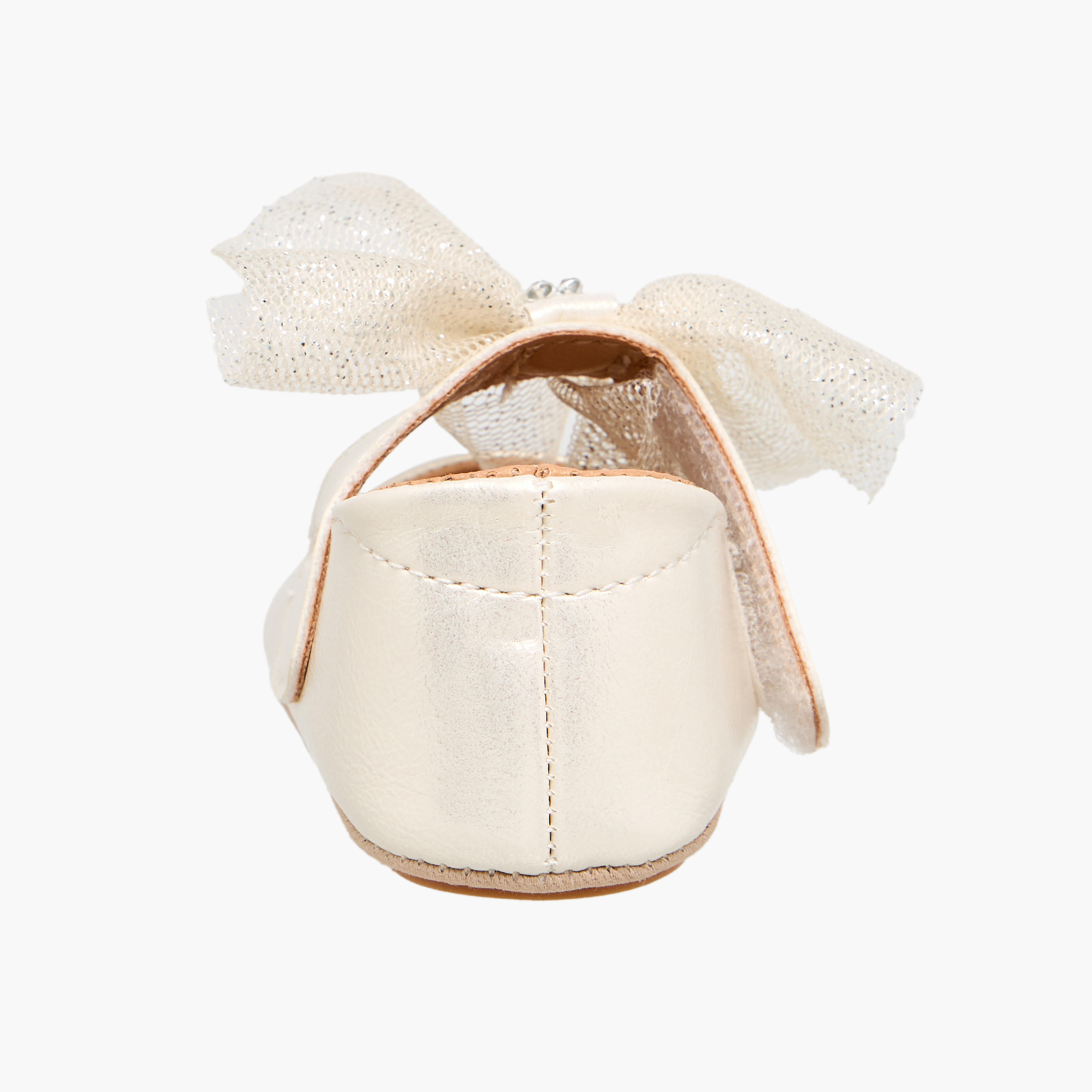 Barefeet Booties with Bow Detail-baby-girls-shoes-booties-image-5