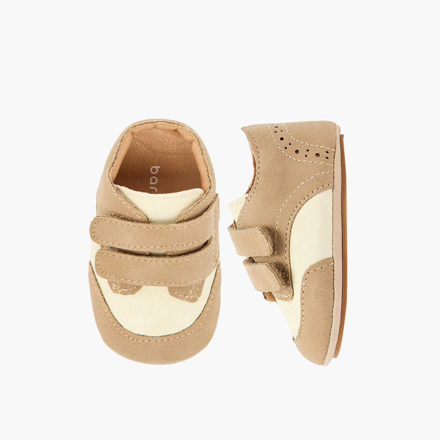 حذاء خفيف بشريط إغلاق لاصق من بيرفيت-baby-boys-shoes-booties-image-1