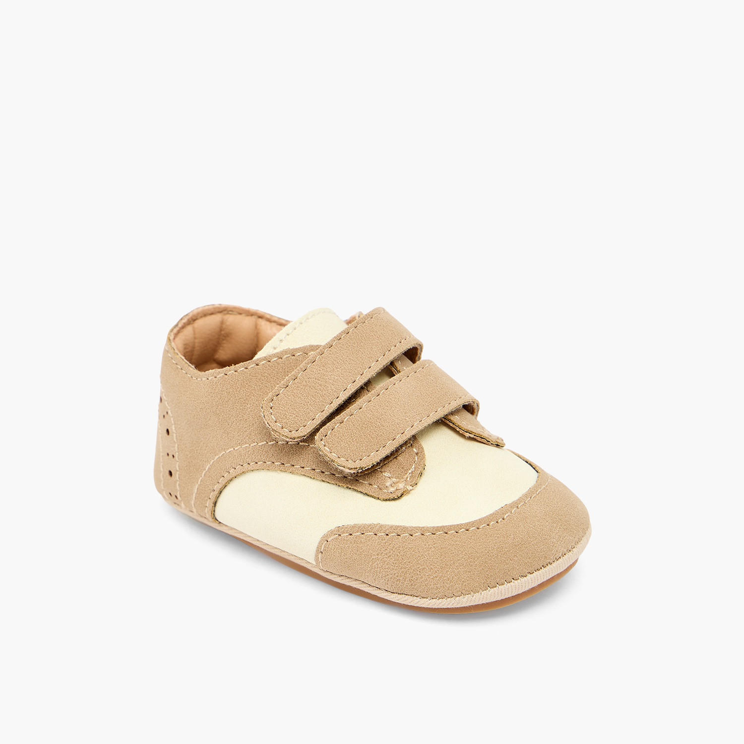 حذاء خفيف بشريط إغلاق لاصق من بيرفيت-baby-boys-shoes-booties-image-2