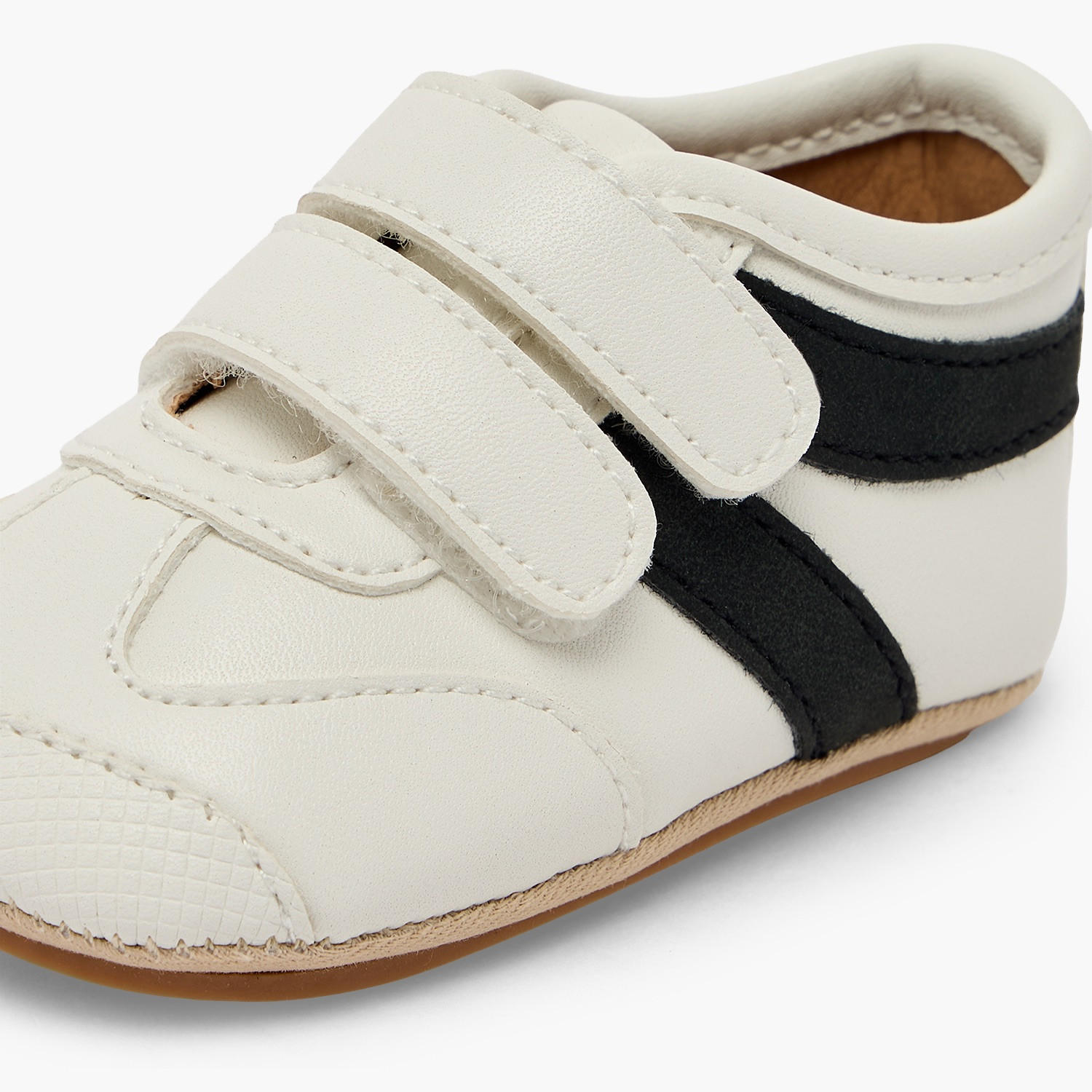 Barefeet Booties with Hook & Loop Closure-baby-boys-shoes-booties-image-5