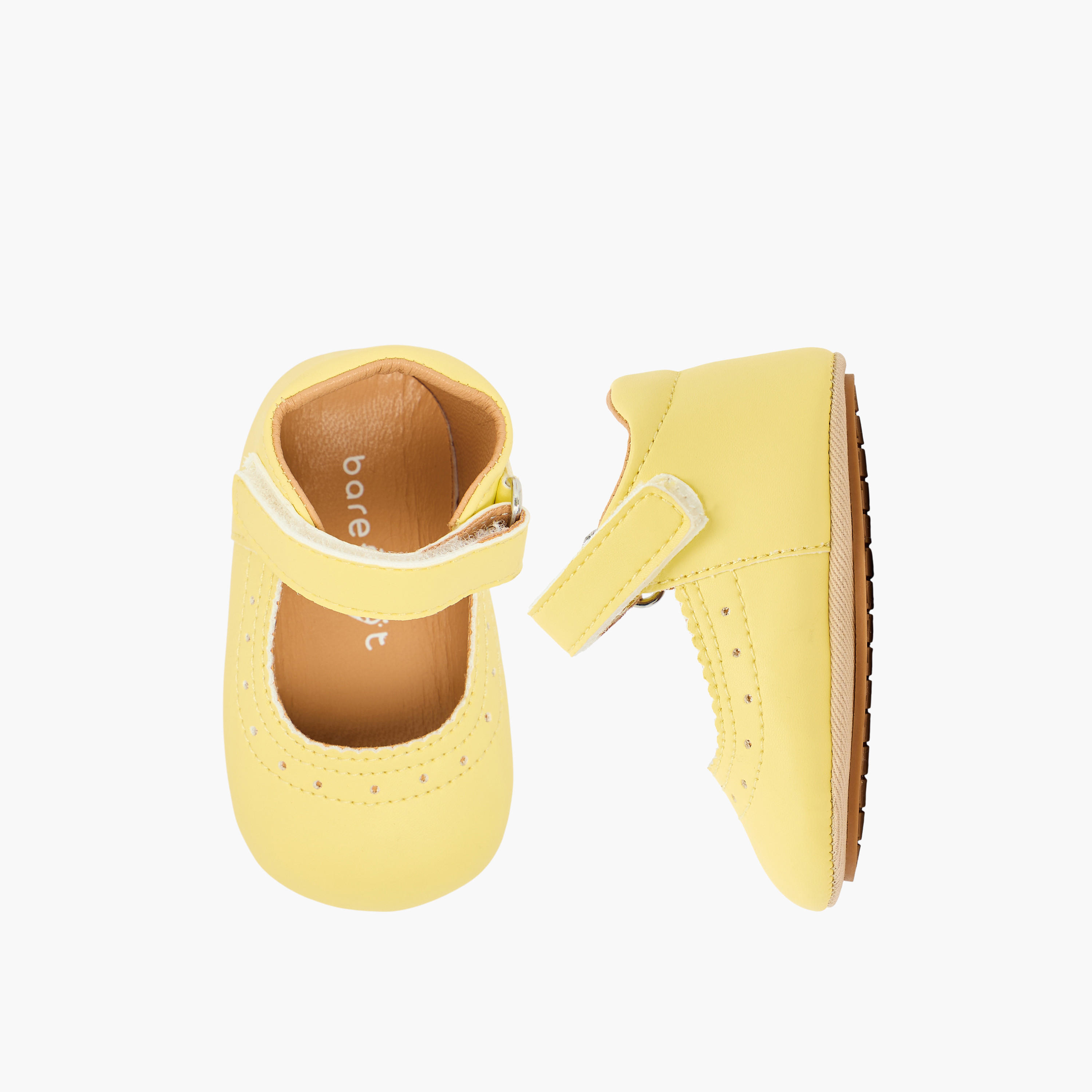 حذاء خفيف بشريط إغلاق لاصق من بيرفيت-baby-girls-shoes-booties-image-1