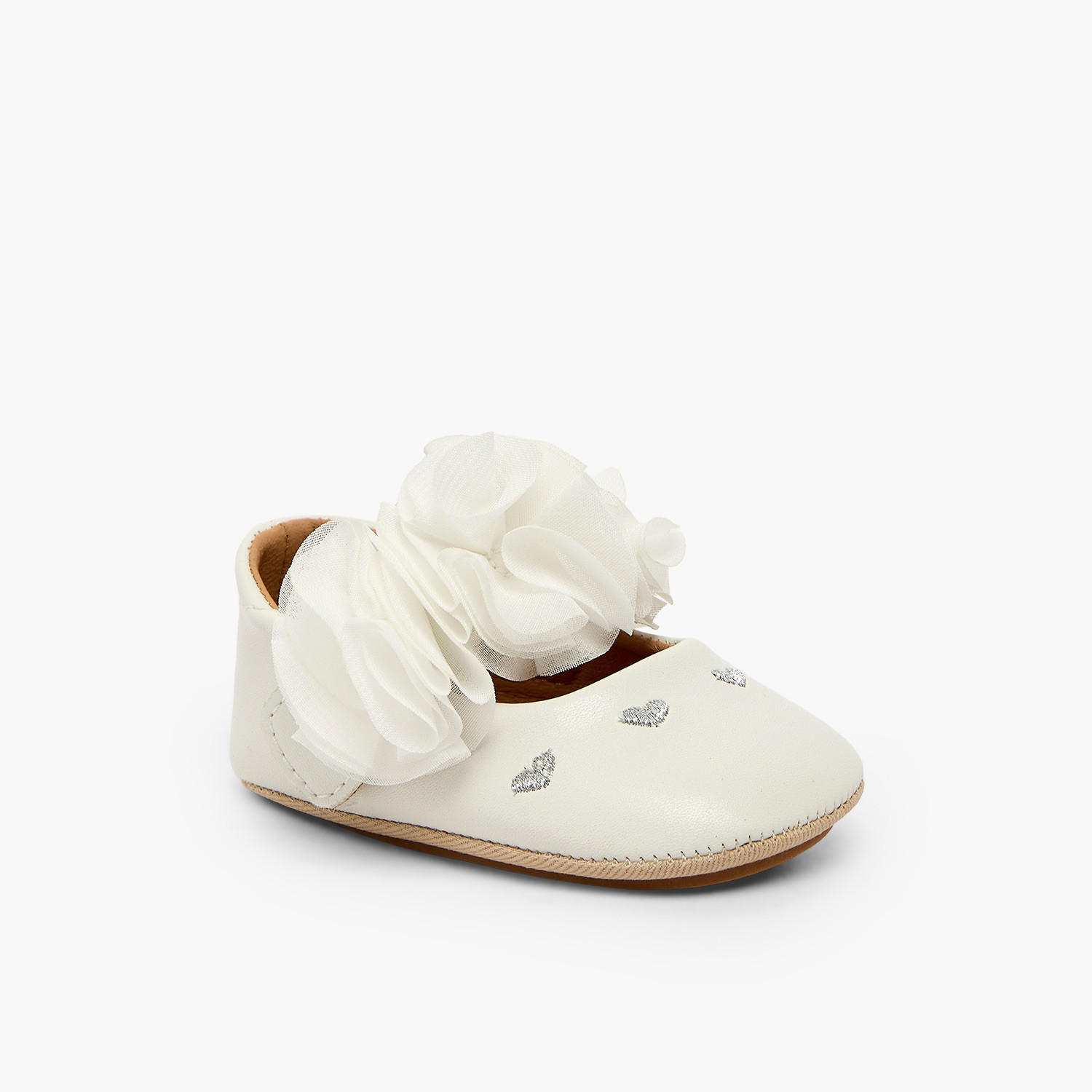 حذاء خفيف بشريط إغلاق لاصق من بيرفيت-baby-girls-shoes-booties-image-2