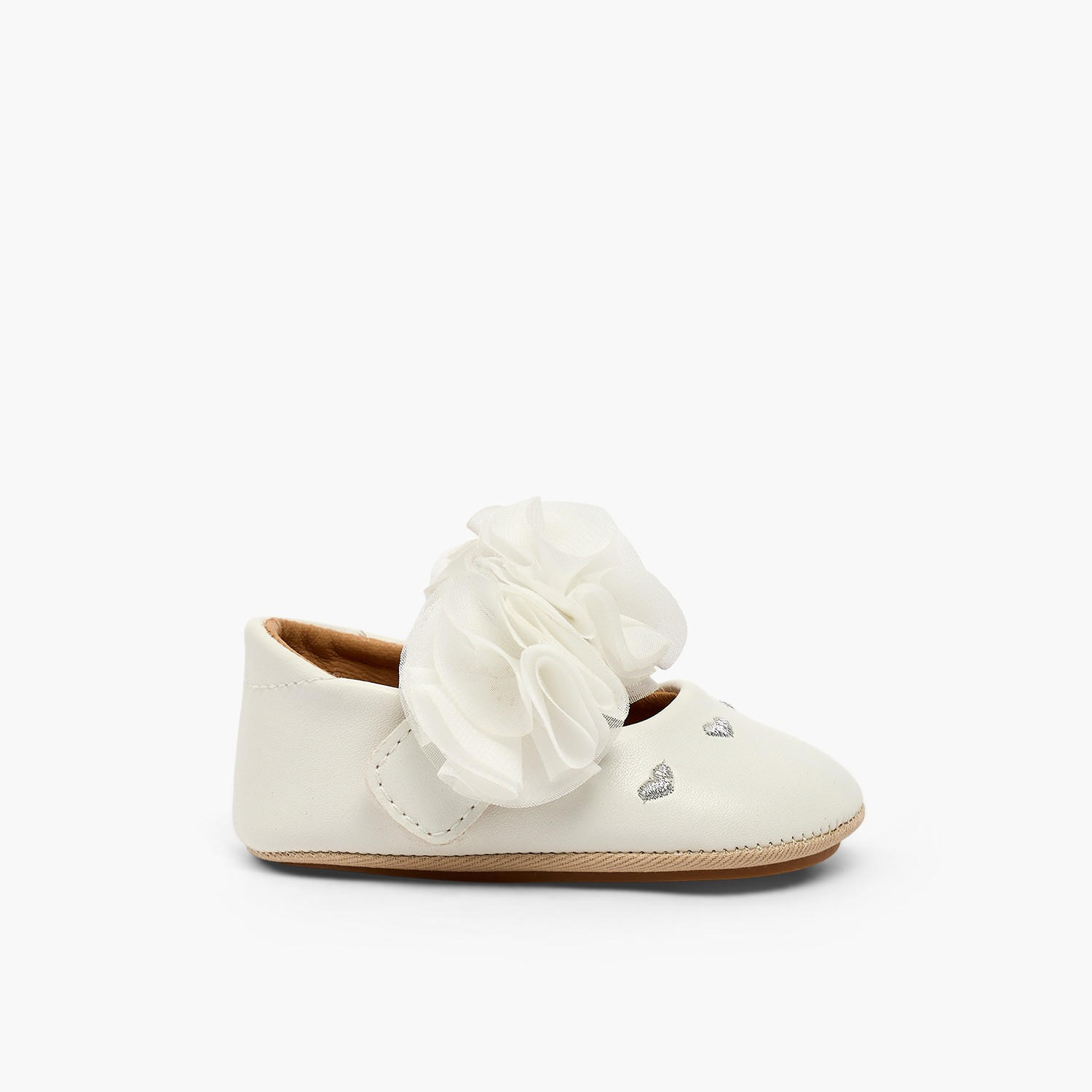 حذاء خفيف بشريط إغلاق لاصق من بيرفيت-baby-girls-shoes-booties-image-3