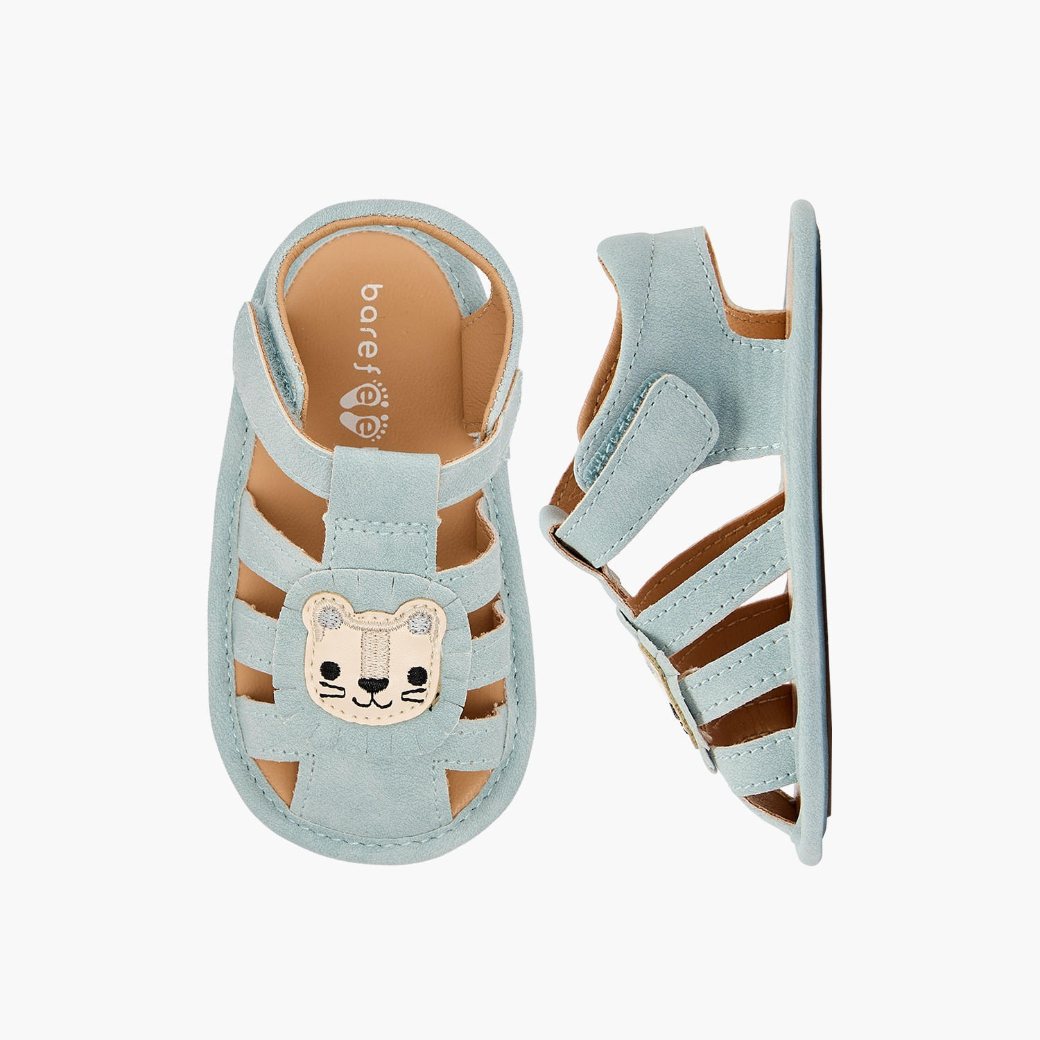 Barefeet Booties with Hook & Loop Closure-baby-boys-shoes-booties-image-1