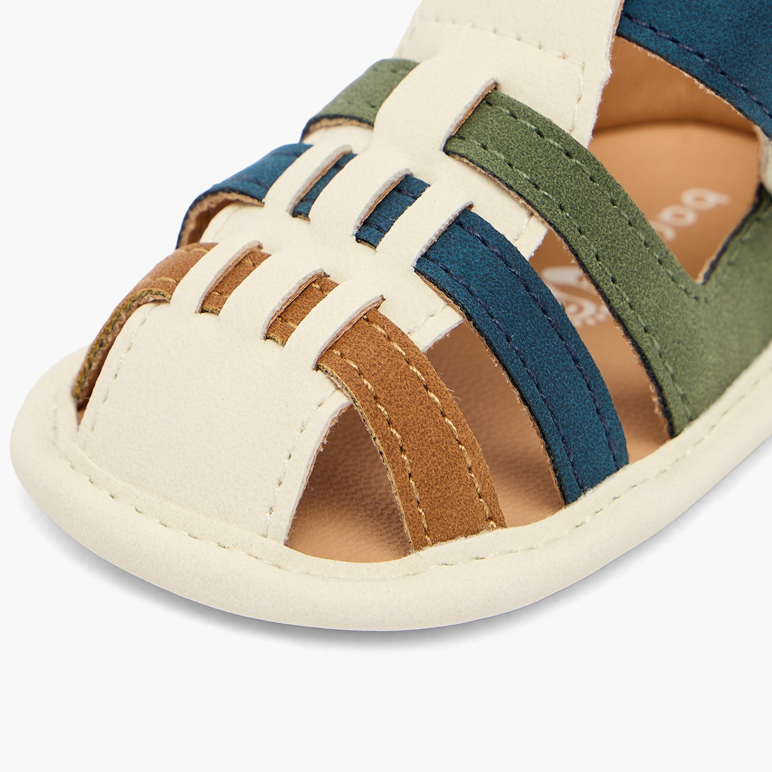 Barefeet Booties with Hook & Loop Closure-baby-boys-shoes-booties-image-4