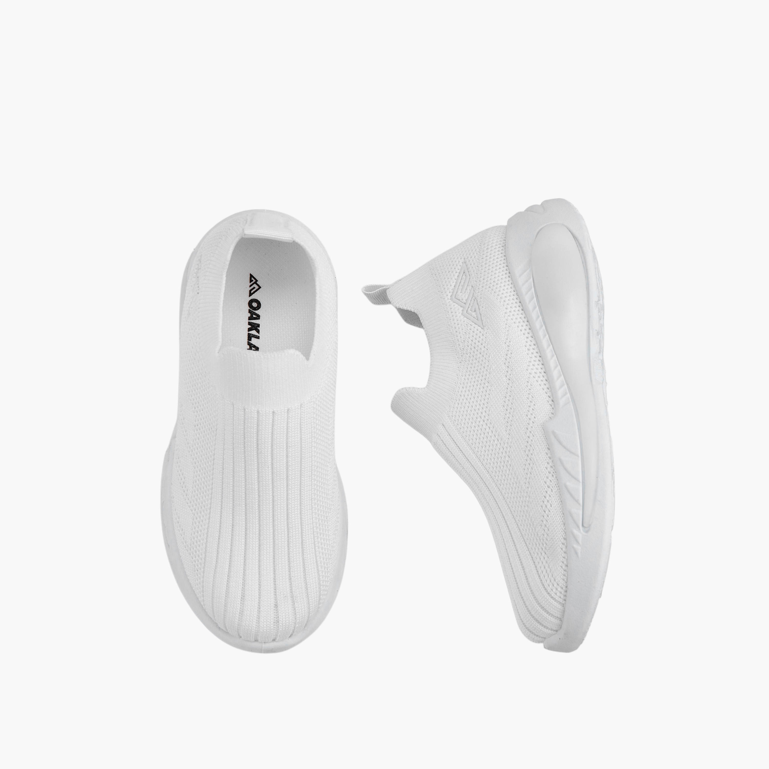 حذاء رياضي بارز الملمس سهل الارتداء بلسان سحب من أوكلان من شو إكسبريس-girls-shoes-sneakers-image-1