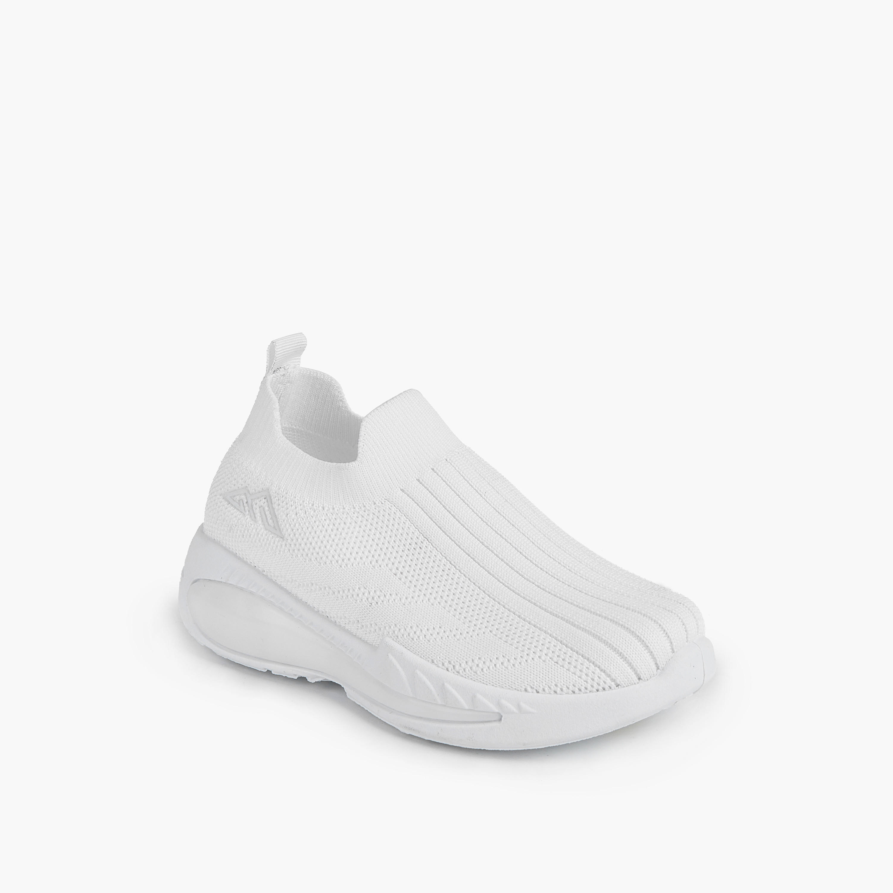 حذاء رياضي بارز الملمس سهل الارتداء بلسان سحب من أوكلان من شو إكسبريس-girls-shoes-sneakers-image-2