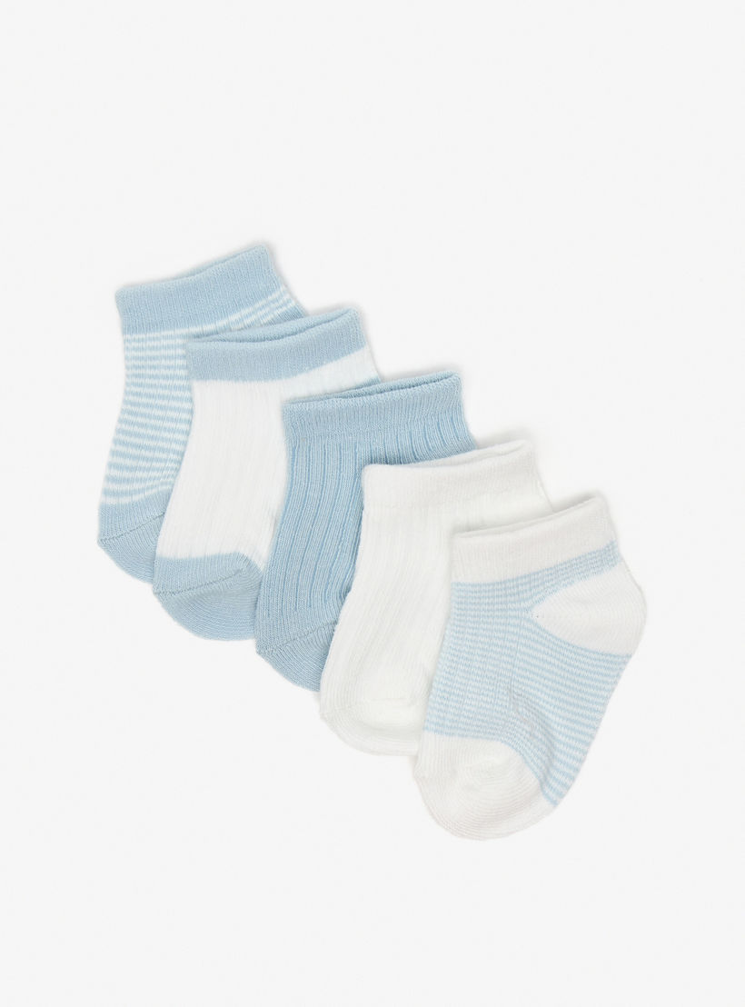 طقم جوارب متنوعة بطول الكاحل 5 أزواج من بيرفيت-girls-accessories-socks-image-2