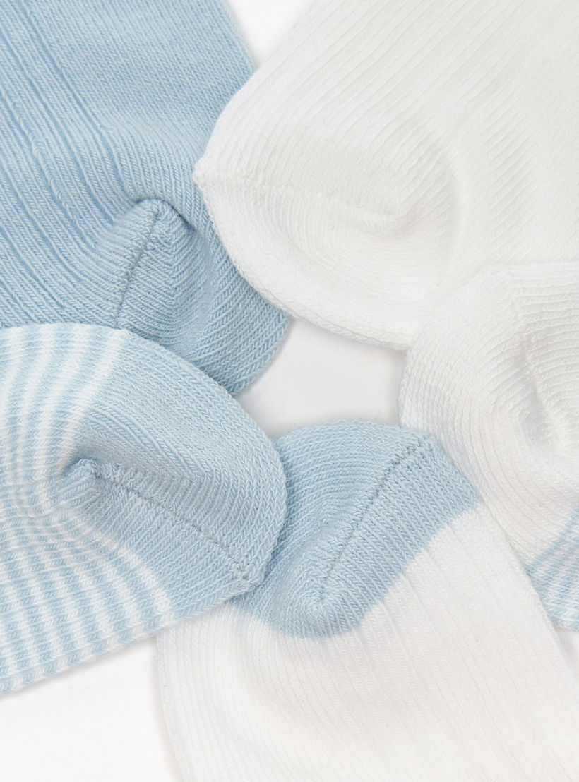 طقم جوارب متنوعة بطول الكاحل 5 أزواج من بيرفيت-girls-accessories-socks-image-3