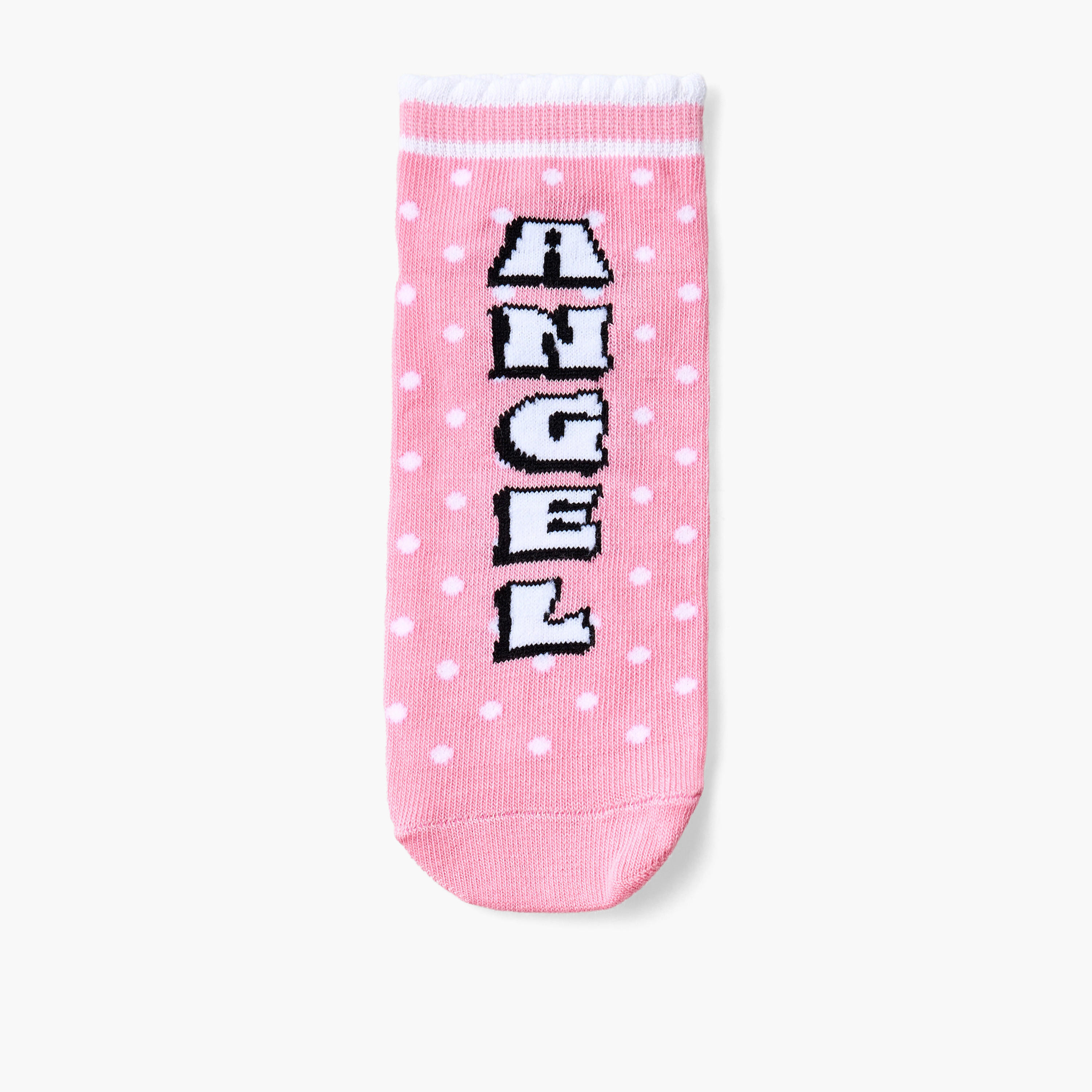 Pack of 3 Disney Ankle Length Girls Socks with Stitch Print-girls-accessories-socks-image-4