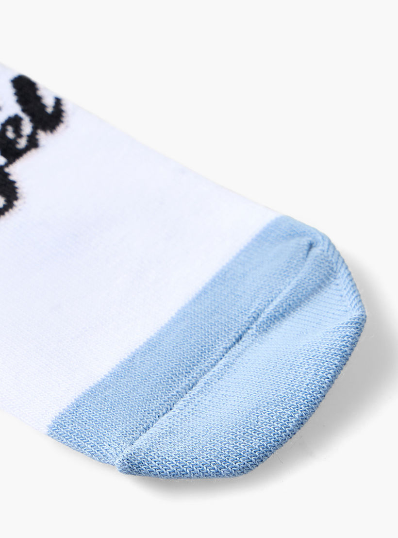 Pack of 3 Disney Ankle Length Girls Socks with Stitch Print-girls-accessories-socks-image-9