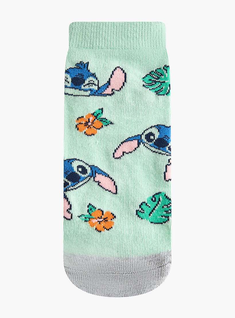 عبوة جوارب 5 أزواج بطبعات ستيتش وطول الكاحل للبنات من ديزني-girls-accessories-socks-image-2