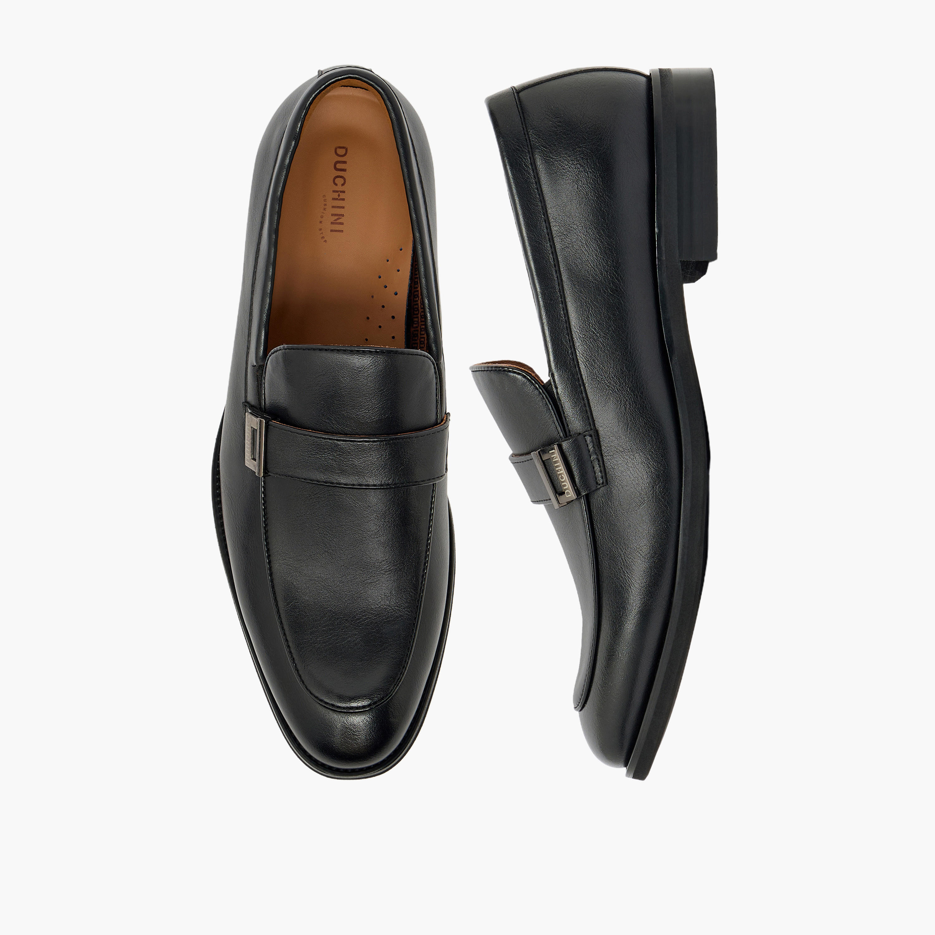 Duchini Men Slip-On Loafers-men-shoes-formalshoes-image-1