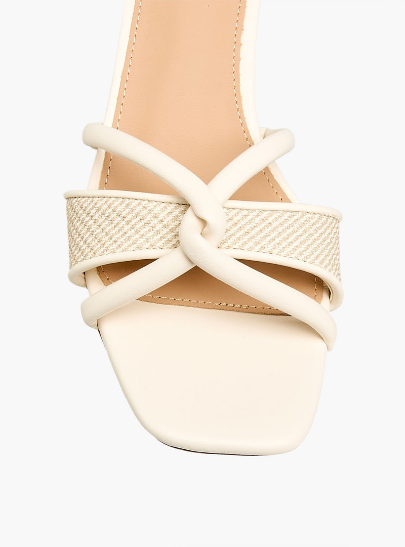 صندل بكعب مدبب وتفاصيل حزام بعقدة للنساء من فلورا بيلا-women-shoes-sandals-heeled-image-4