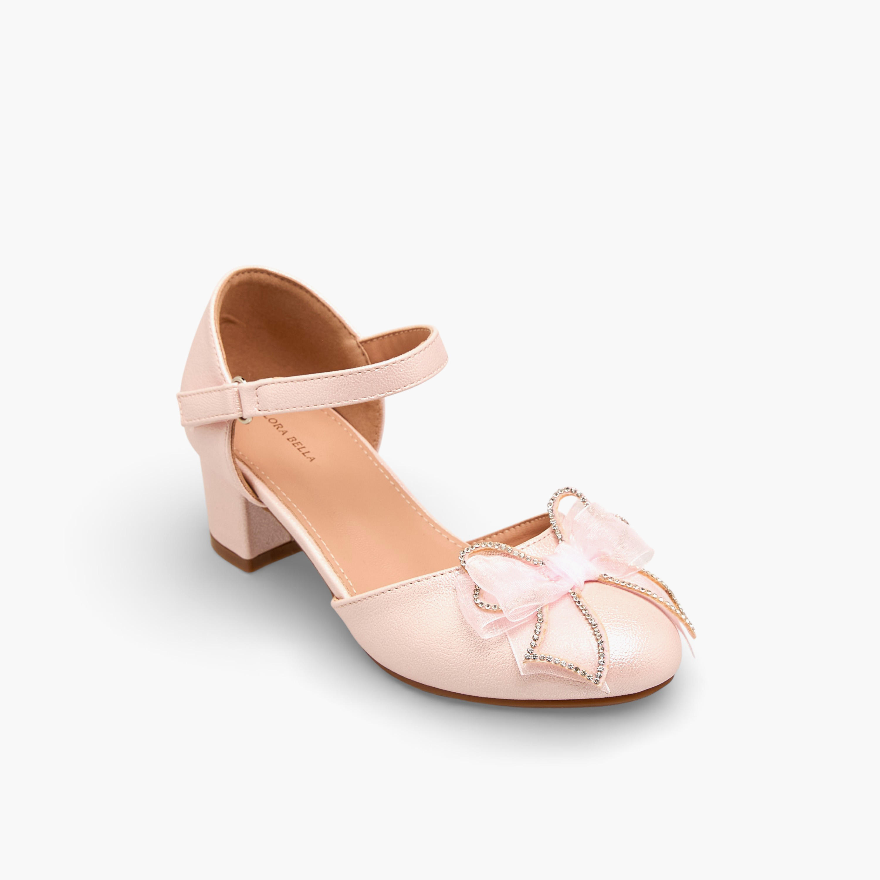 حذاء بكعب سميك للبنات من فلورا بيلا-girls-shoes-sandals-image-2