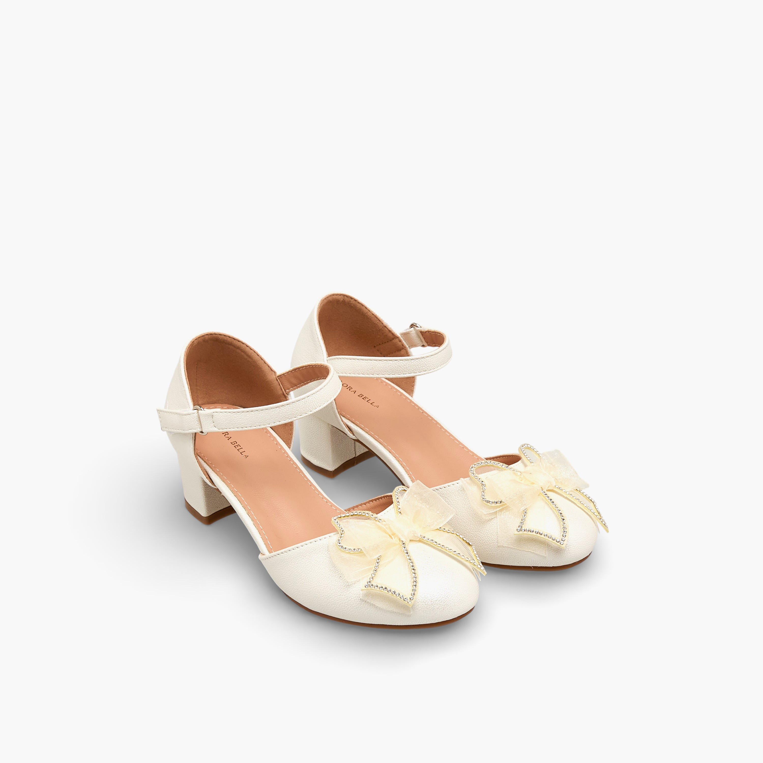 Flora Bella Girls Block Heel Shoes-girls-shoes-sandals-image-1