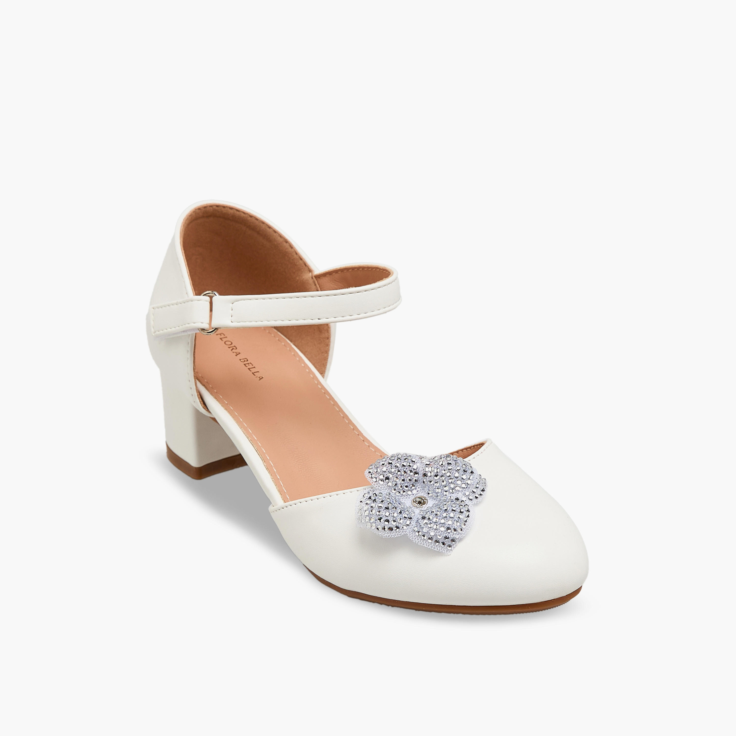 Flora Bella Girls Block Heel Shoes-girls-shoes-sandals-image-2
