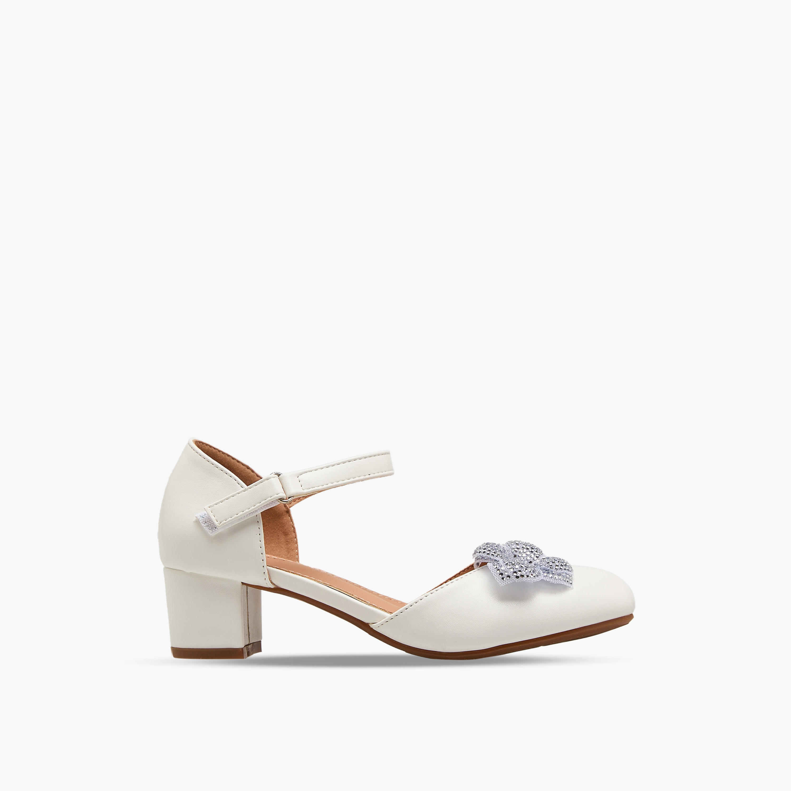 Flora Bella Girls Block Heel Shoes-girls-shoes-sandals-image-3