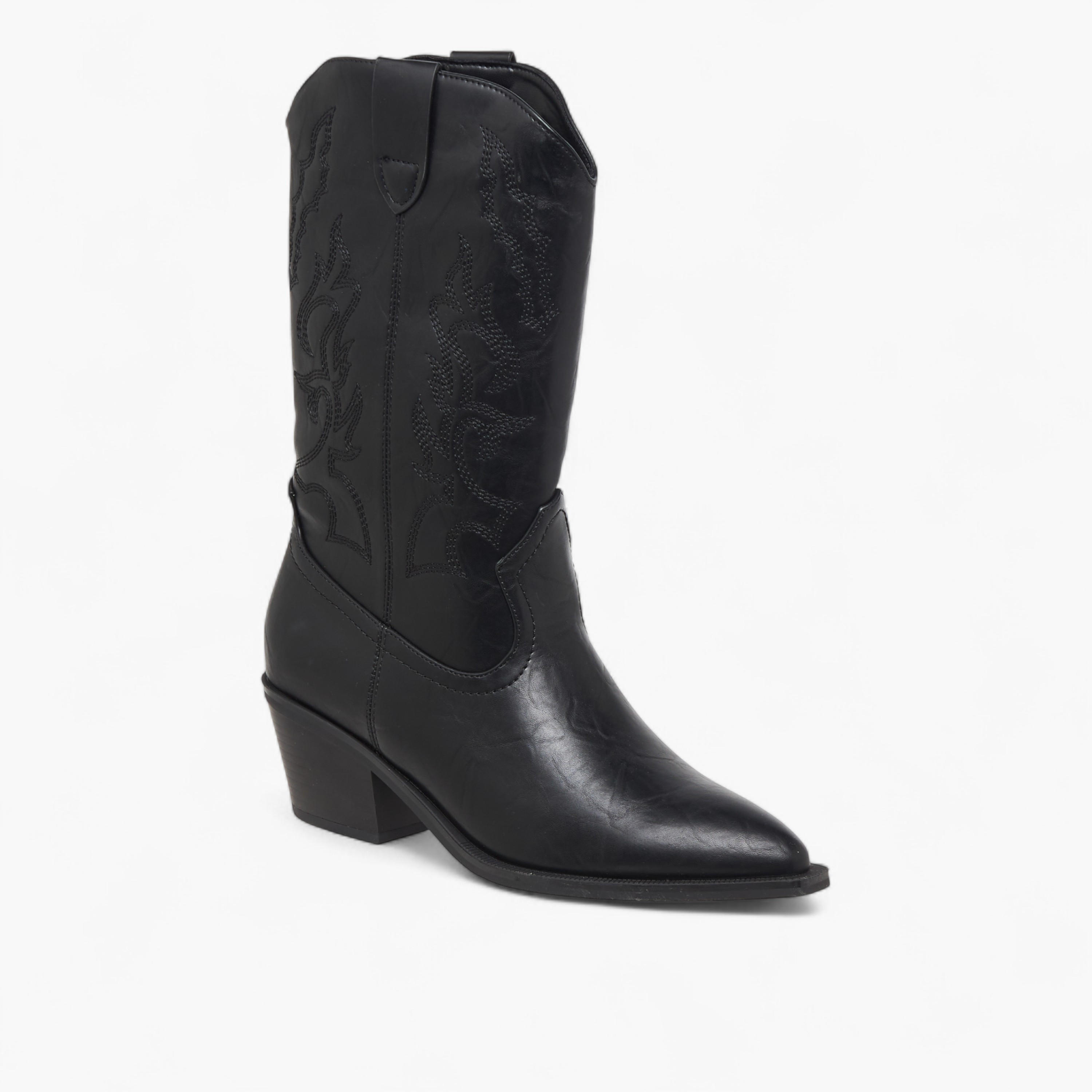 Flora Bella Women Embroidered High Shaft Boots-women-shoes-boots-image-2