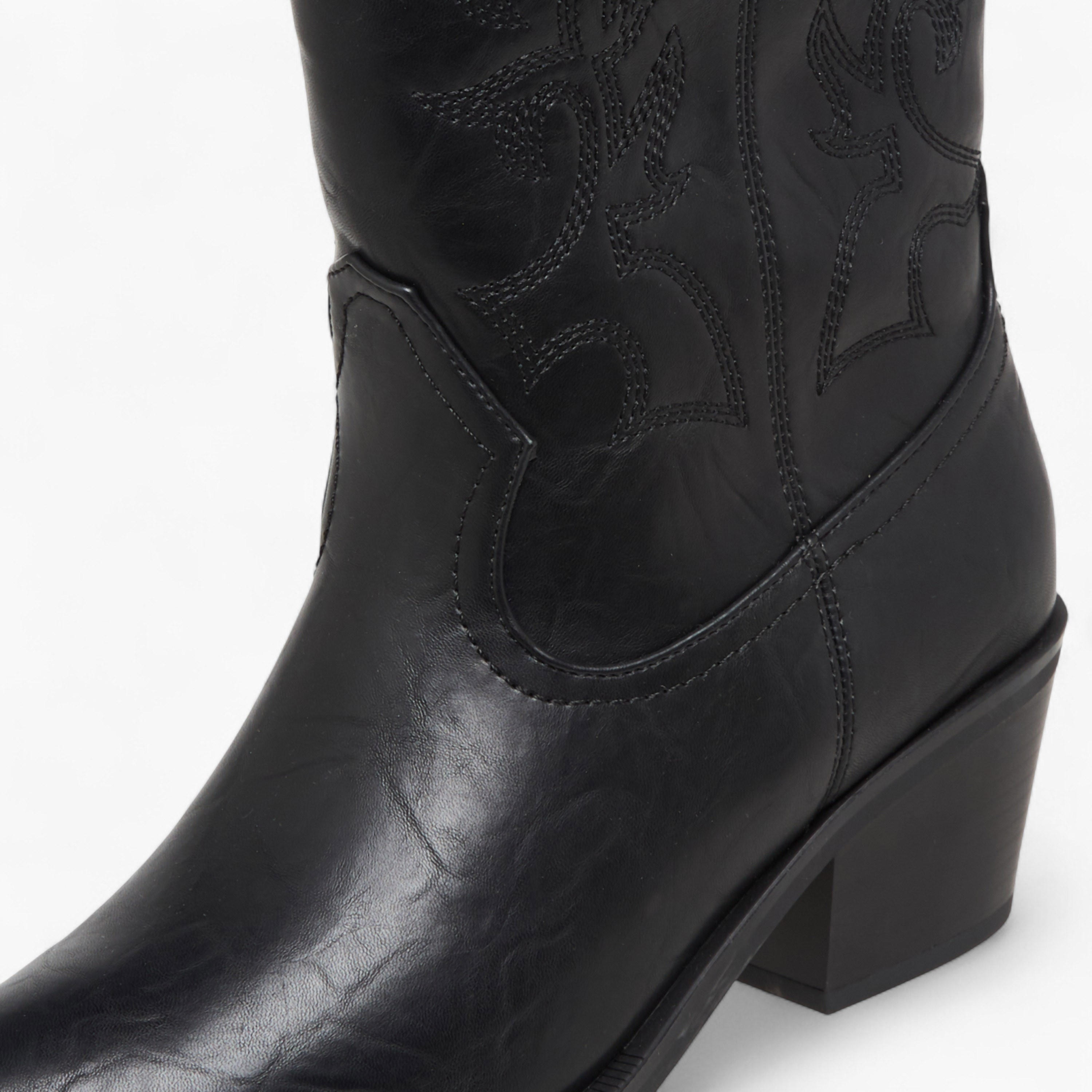 Flora Bella Women Embroidered High Shaft Boots-women-shoes-boots-image-4