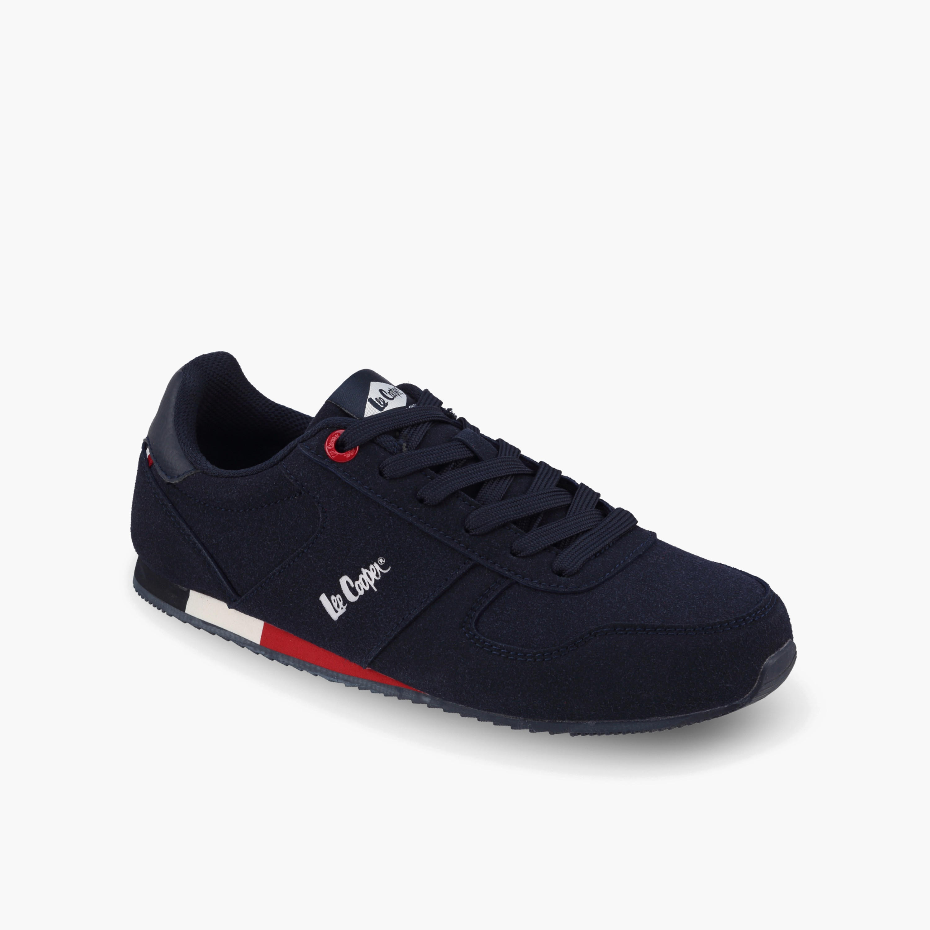 Lee Cooper Women Logo Print Lace-Up Ankle Sneakers-women-shoes-sneakers-image-2
