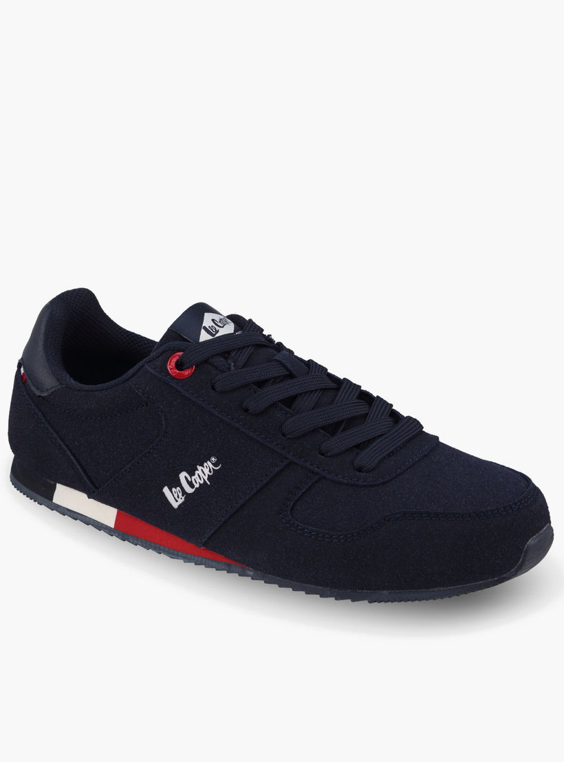 Lee Cooper Women Logo Print Lace-Up Ankle Sneakers-women-shoes-sneakers-image-2
