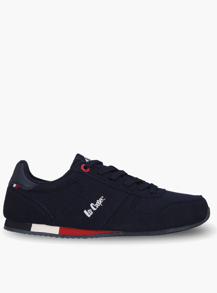 Lee Cooper Women Logo Print Lace-Up Ankle Sneakers-women-shoes-sneakers-image-3