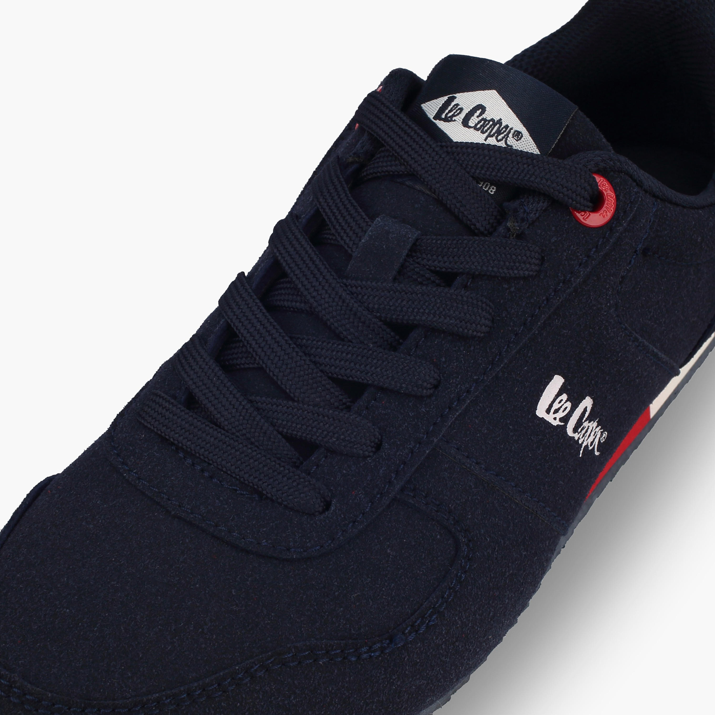 Lee Cooper Women Logo Print Lace-Up Ankle Sneakers-women-shoes-sneakers-image-4