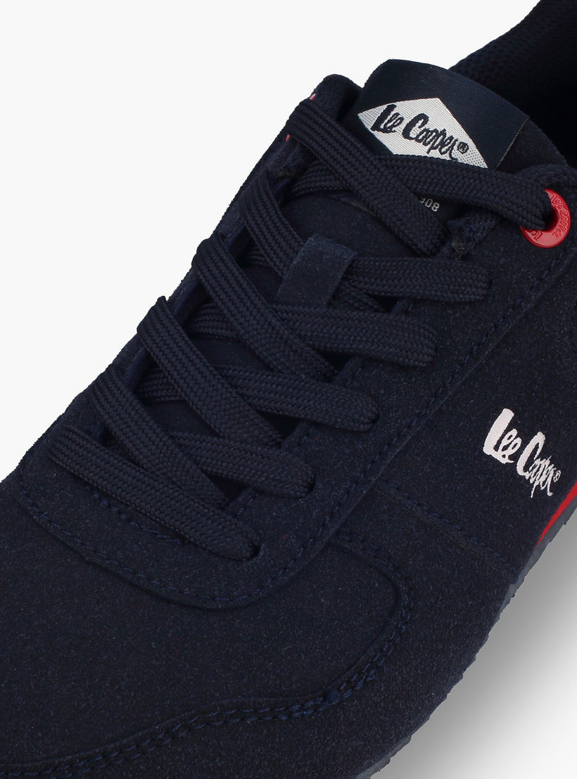 Lee Cooper Women Logo Print Lace-Up Ankle Sneakers-women-shoes-sneakers-image-4