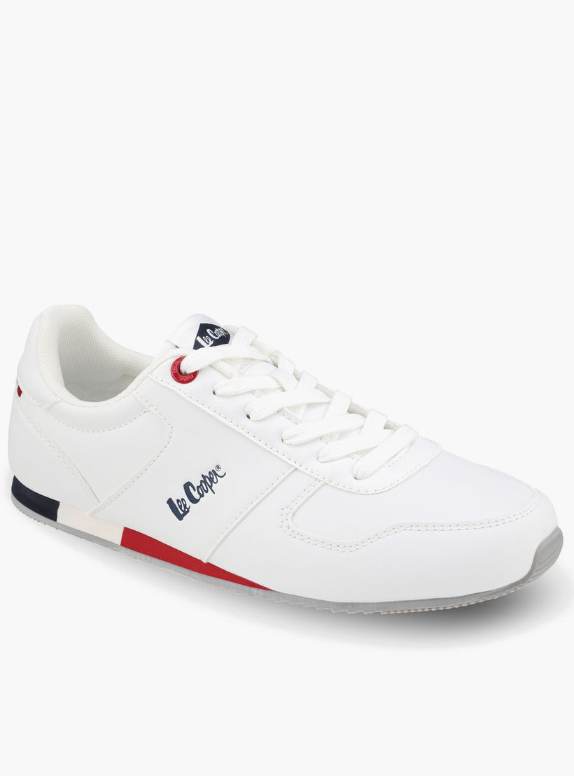 Lee Cooper Women Logo Print Lace-Up Ankle Sneakers-women-shoes-sneakers-image-2