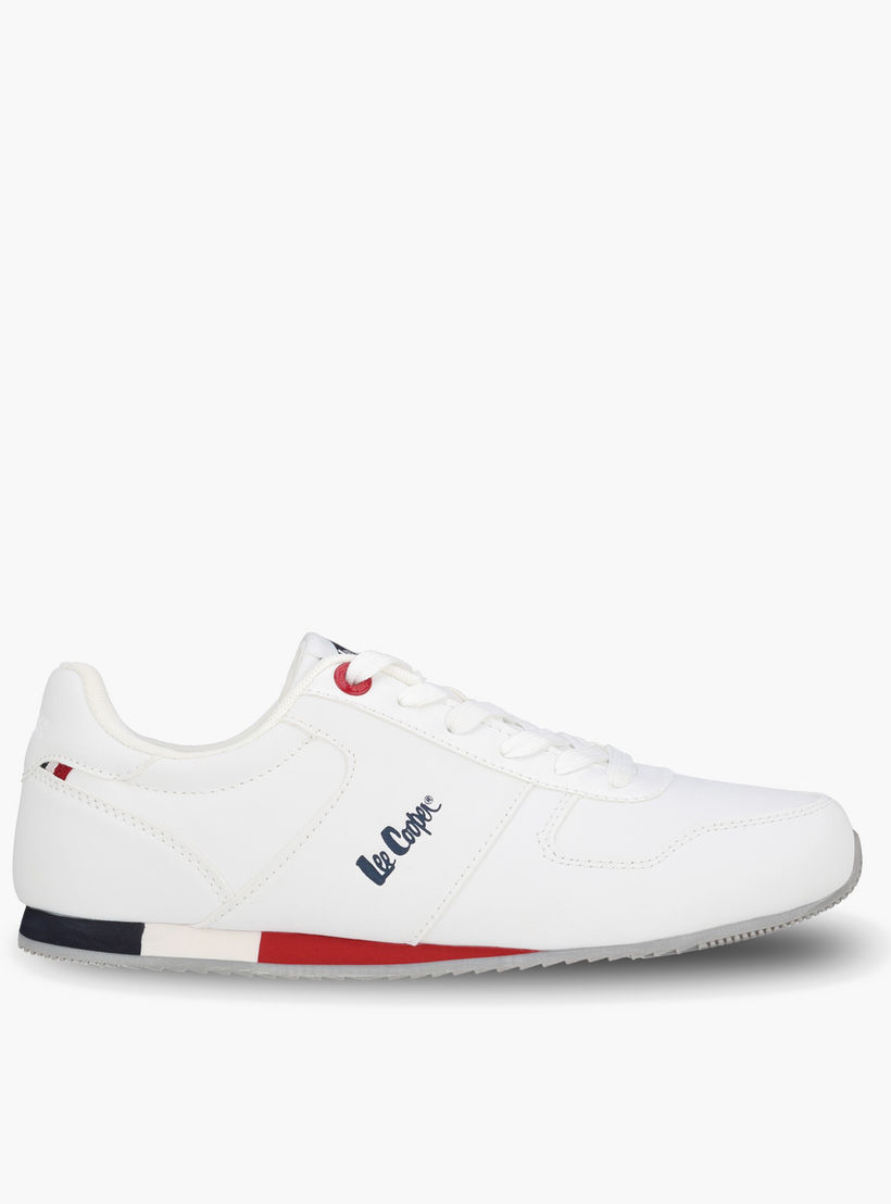 Lee Cooper Women Logo Print Lace-Up Ankle Sneakers-women-shoes-sneakers-image-3