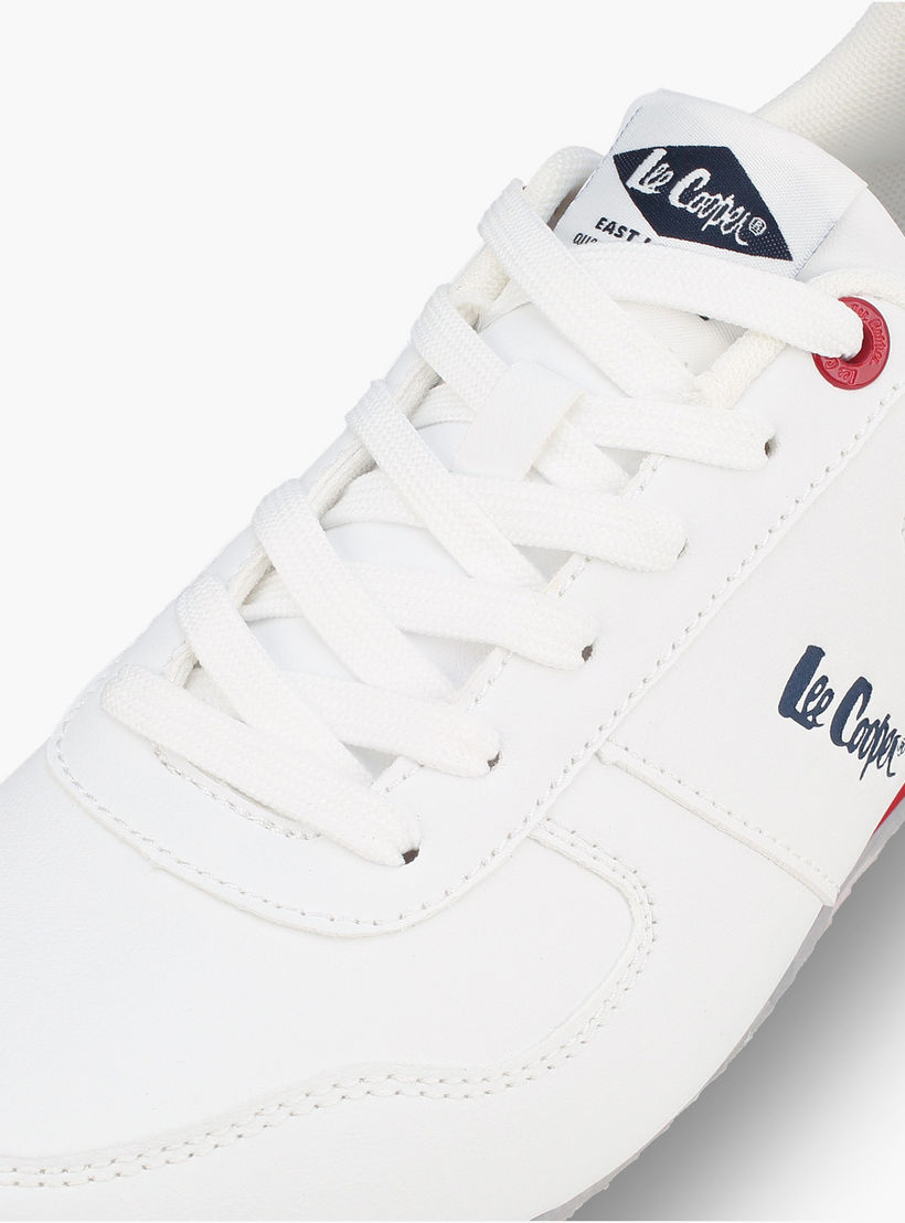 Lee Cooper Women Logo Print Lace-Up Ankle Sneakers-women-shoes-sneakers-image-4