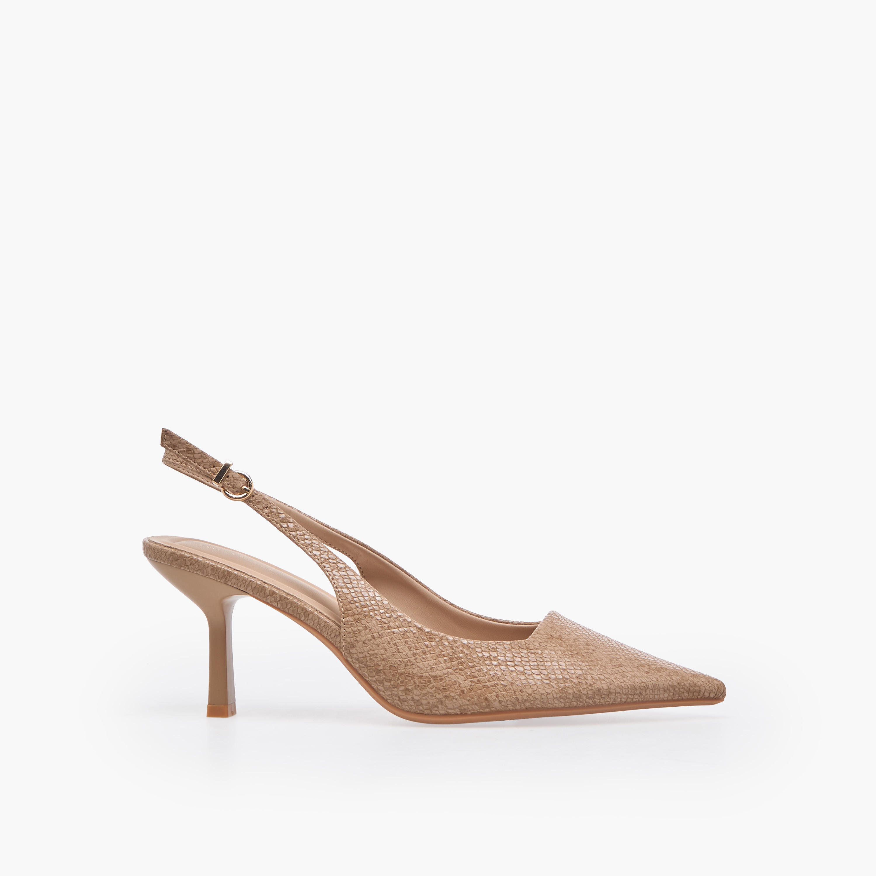Flora Bella Women Textured Pointed Toe Mules-women-shoes-sandals-heeled-image-3