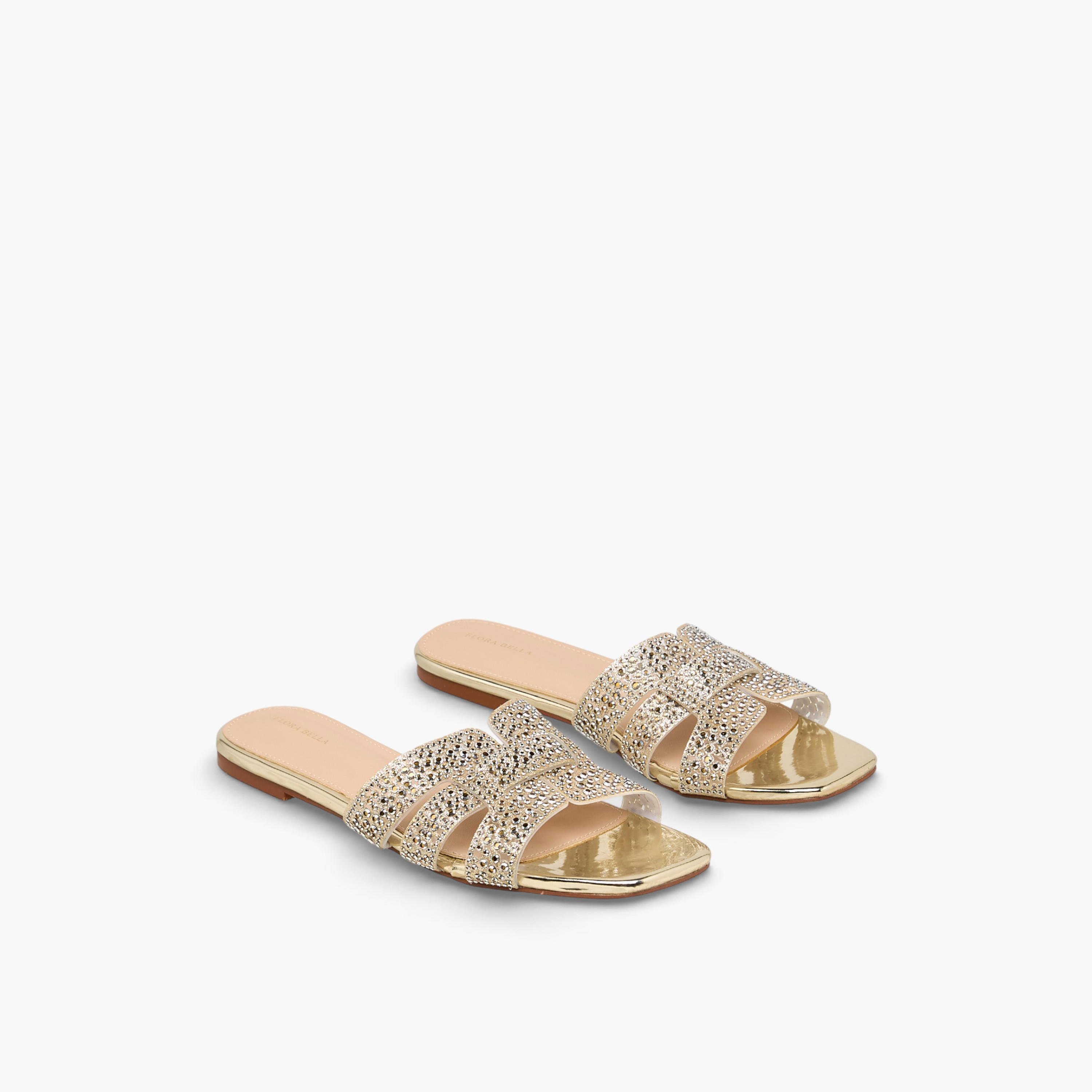 صندل سلايد مزين للنساء من فلورا بيلا-women-shoes-flats-sandals-image-1