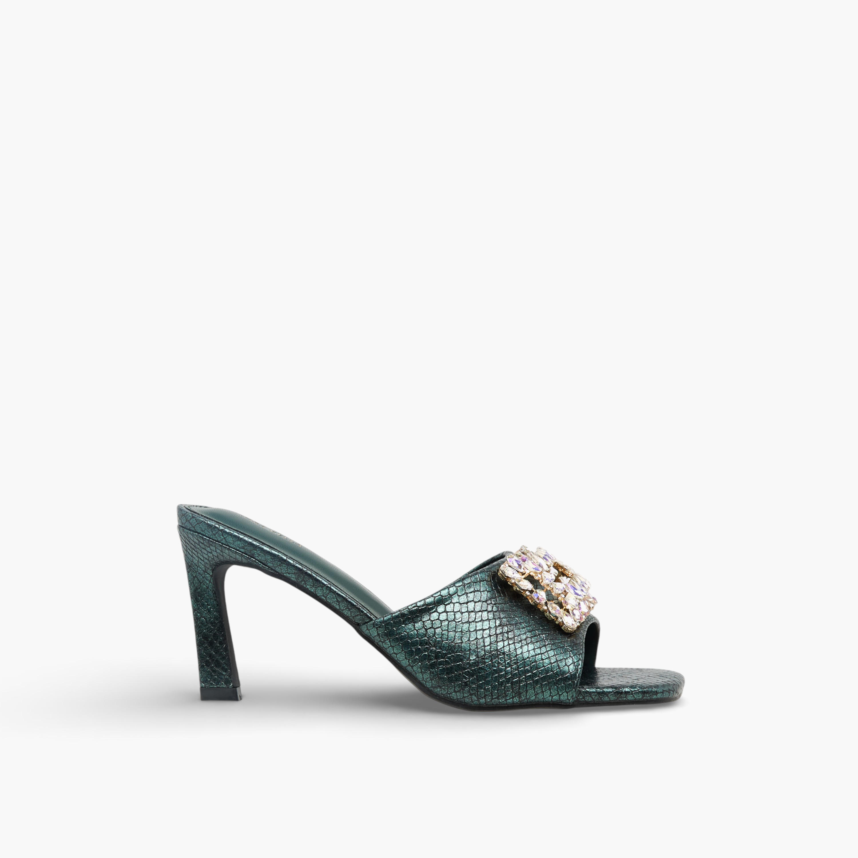 صندل مزين بكعب مخروطي للنساء من فلورا بيلا-women-shoes-sandals-heeled-image-3