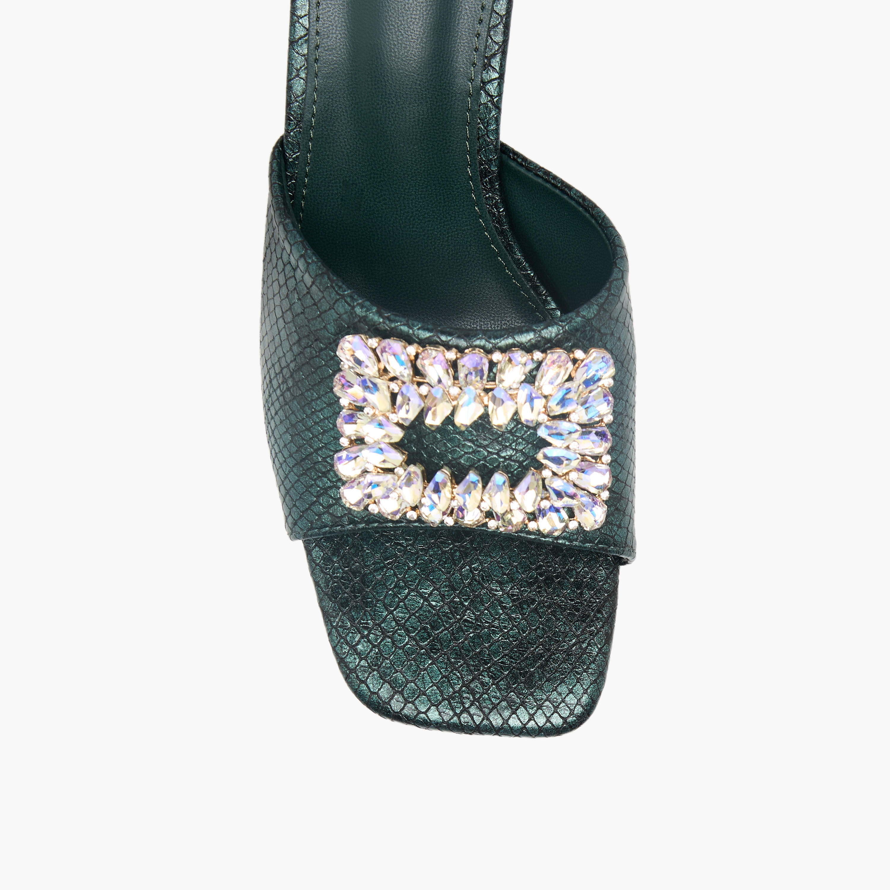 صندل مزين بكعب مخروطي للنساء من فلورا بيلا-women-shoes-sandals-heeled-image-4